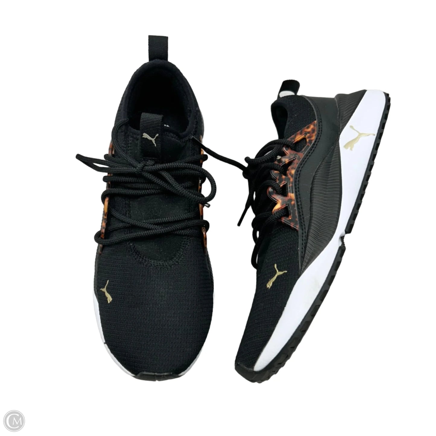Shoes Athletic By Puma In Black & Brown, Size: 8