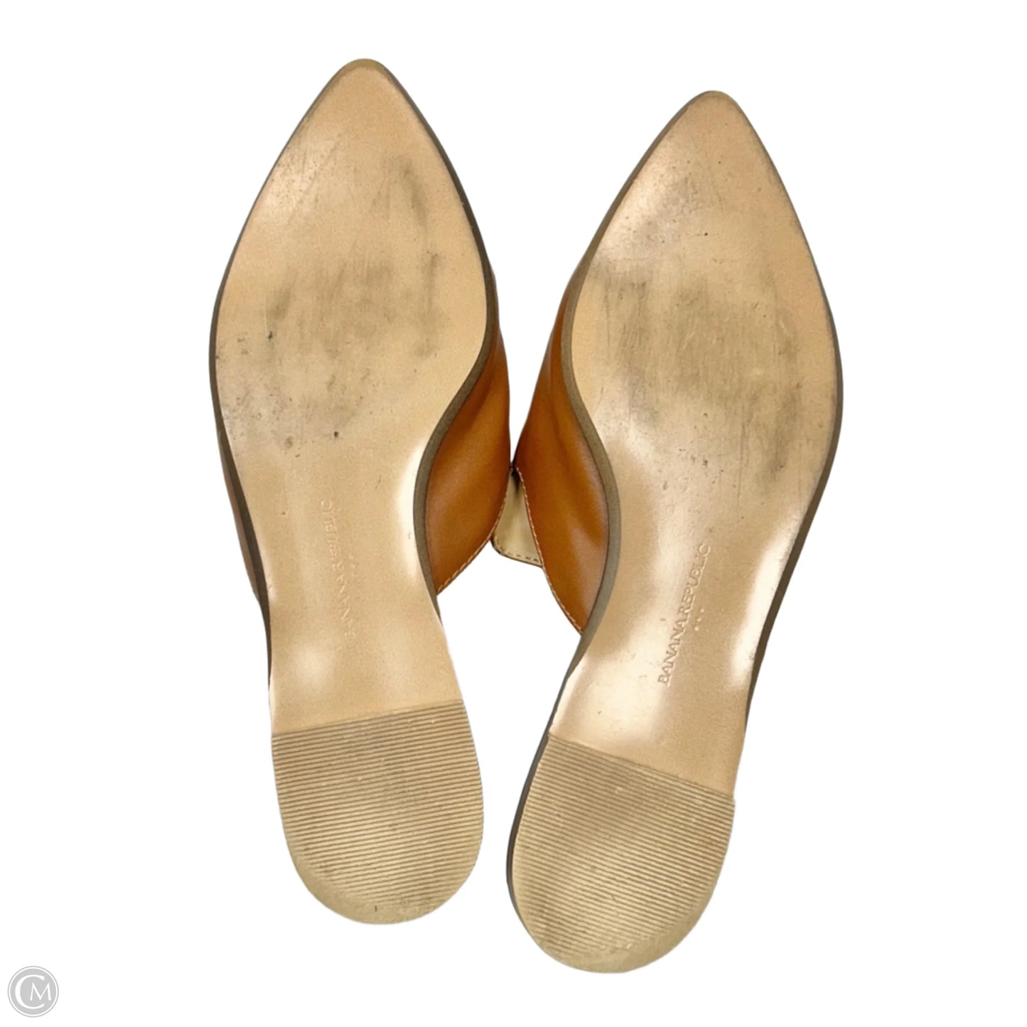 Shoes Flats By Banana Republic In Tan, Size: 9