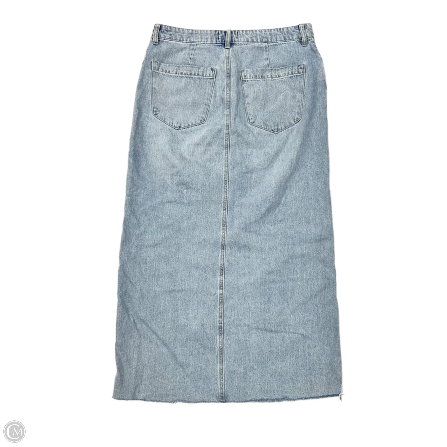 Skirt Midi By Kut In Blue Denim, Size: 6