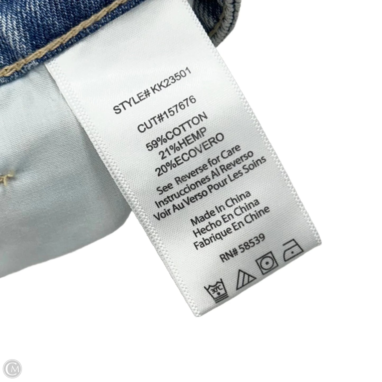Skirt Midi By Kut In Blue Denim, Size: 6