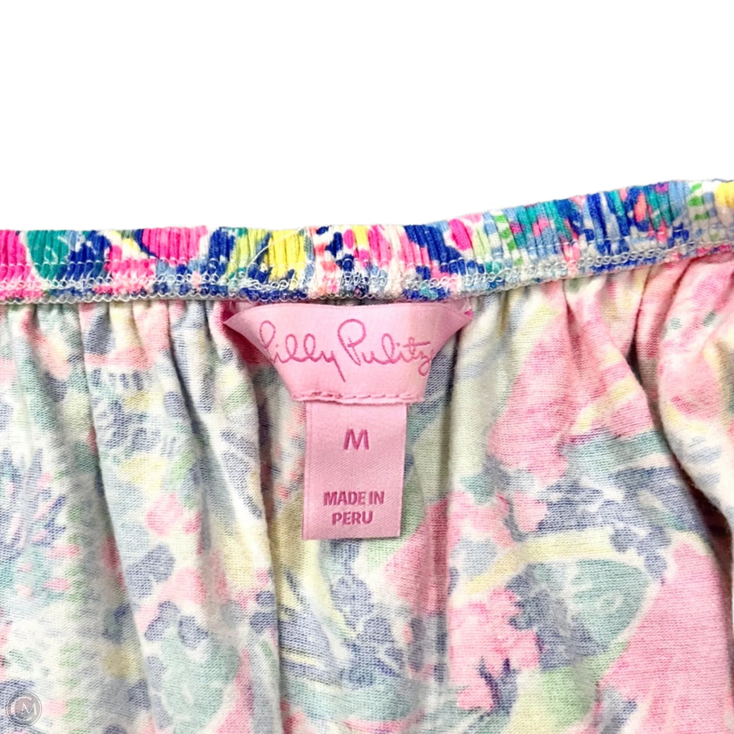 Top Sleeveless Designer By Lilly Pulitzer In Multi-colored, Size: M