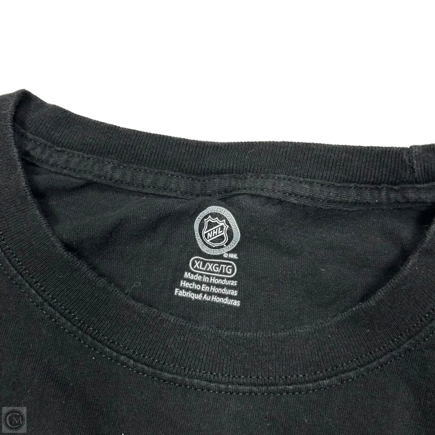 Top Long Sleeve Basic By Nhl In Black & Orange, Size: Xl