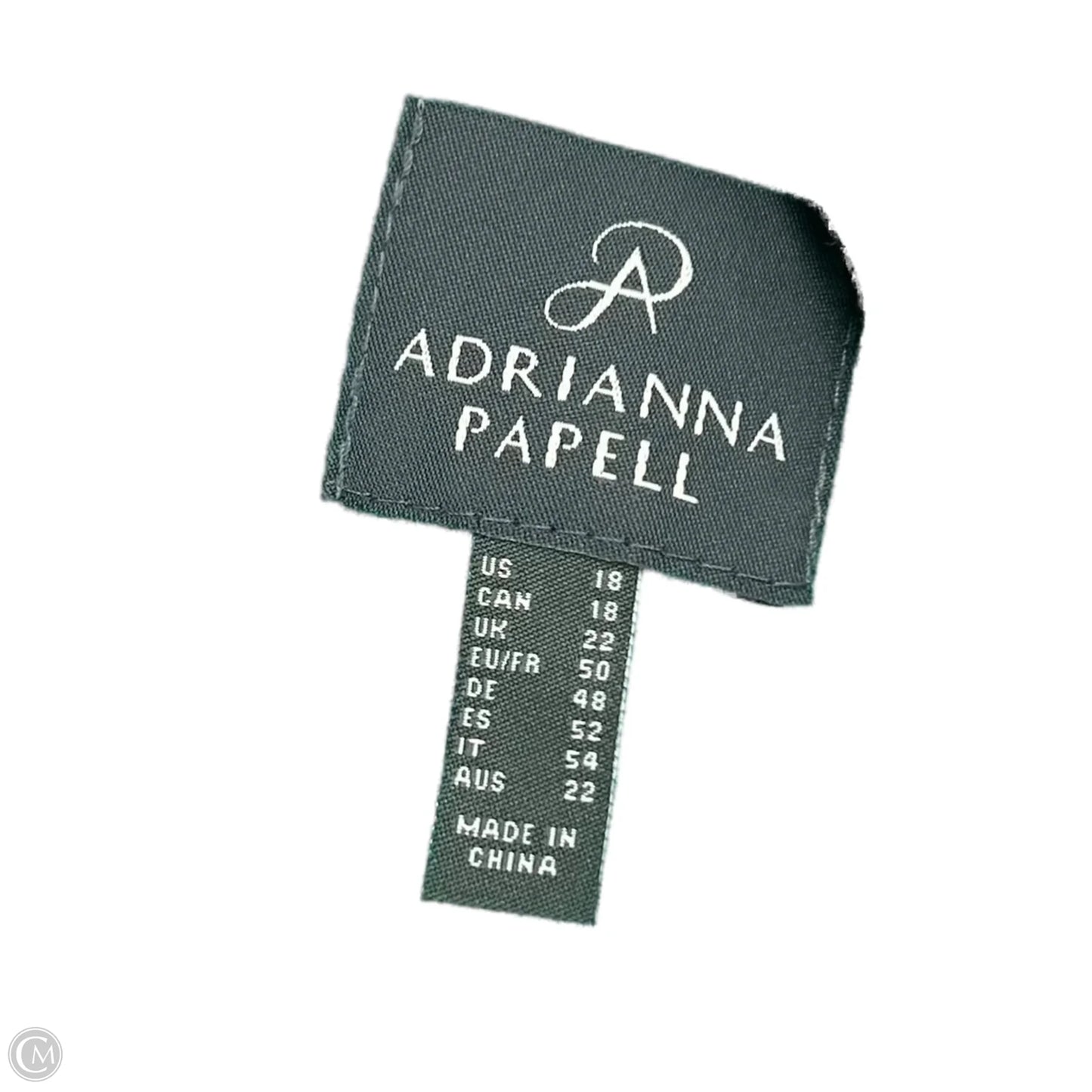 Jumpsuit By Adrianna Papell In Green, Size: 2x
