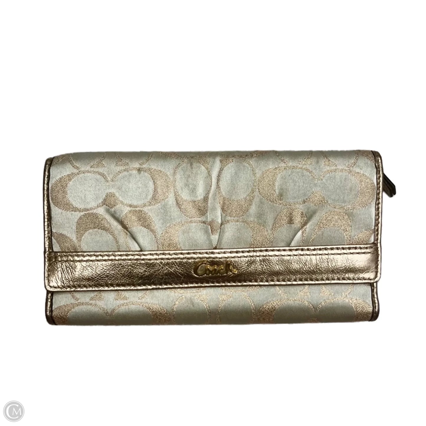 Wallet Designer By Coach, Size: Large