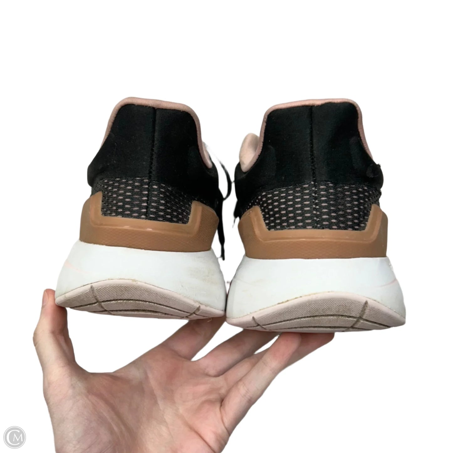 Shoes Athletic By Adidas In Black & Pink, Size: 10