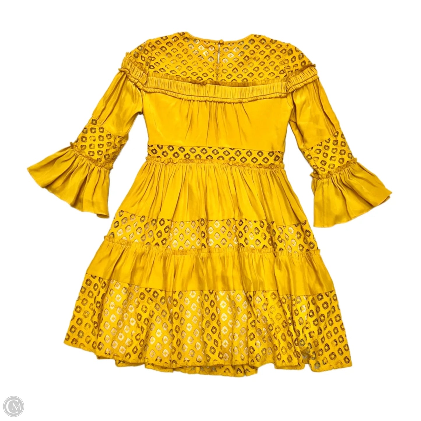Dress Party Short By Cinq A Sept In Yellow, Size: S