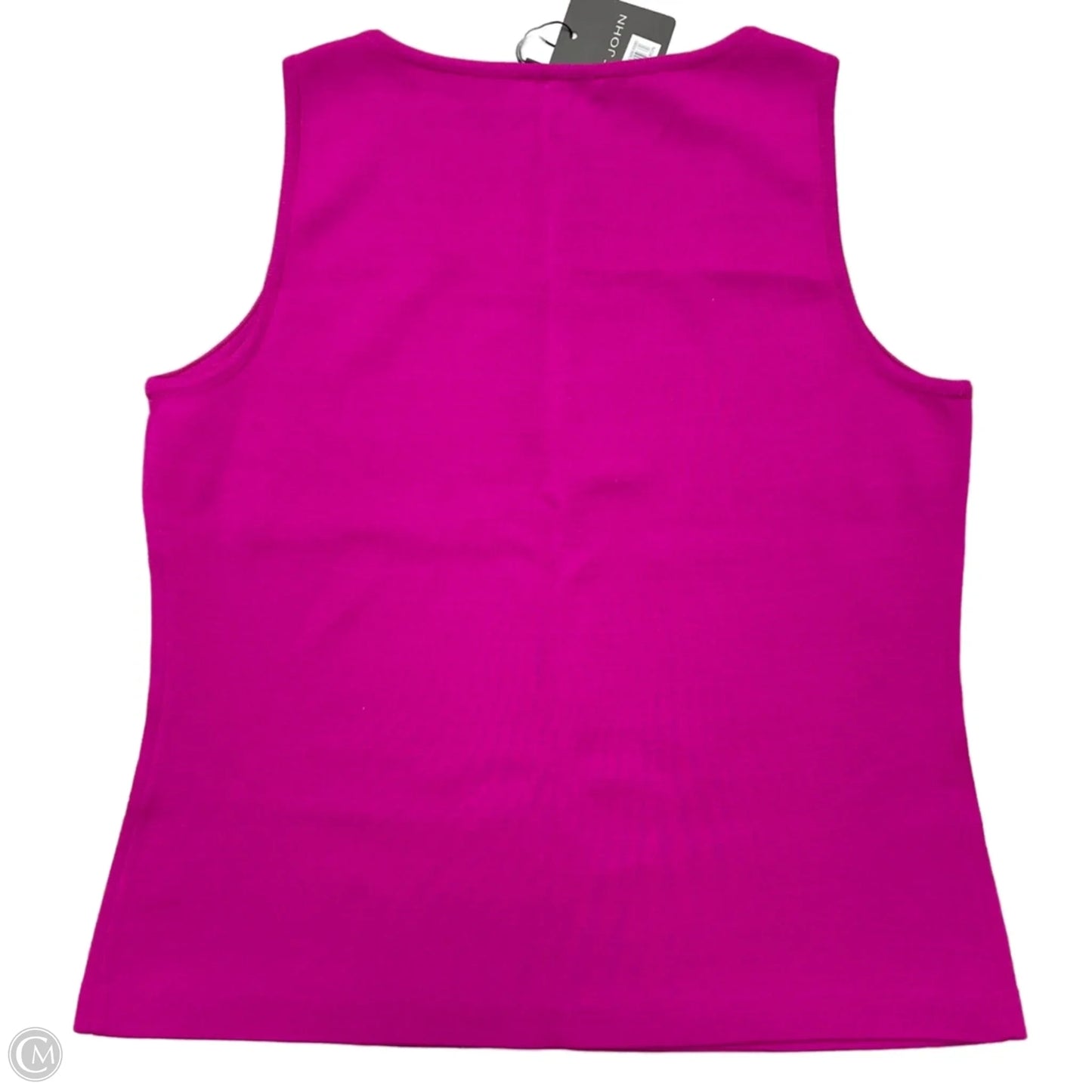 Tank Top Designer By St. John In Pink, Size: L
