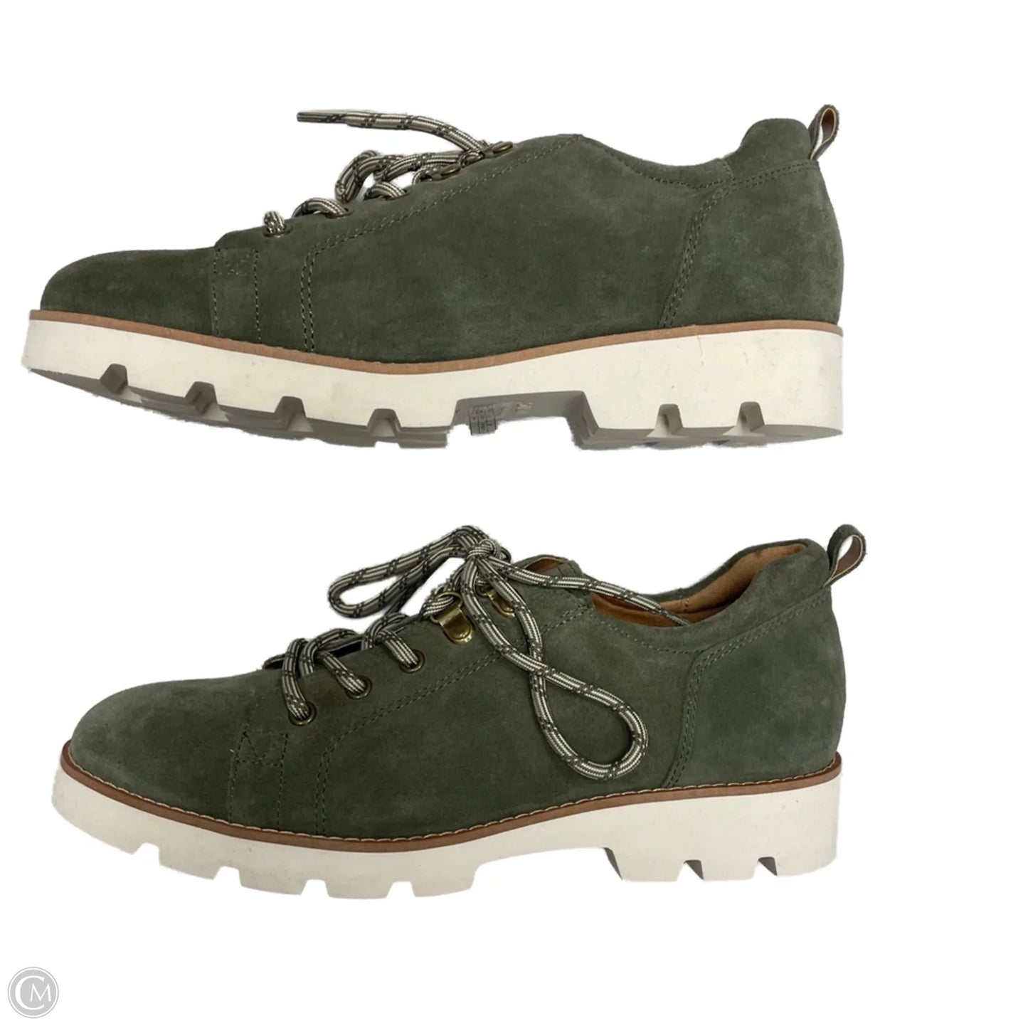 Shoes Sneakers By Vionic In Green, Size: 8