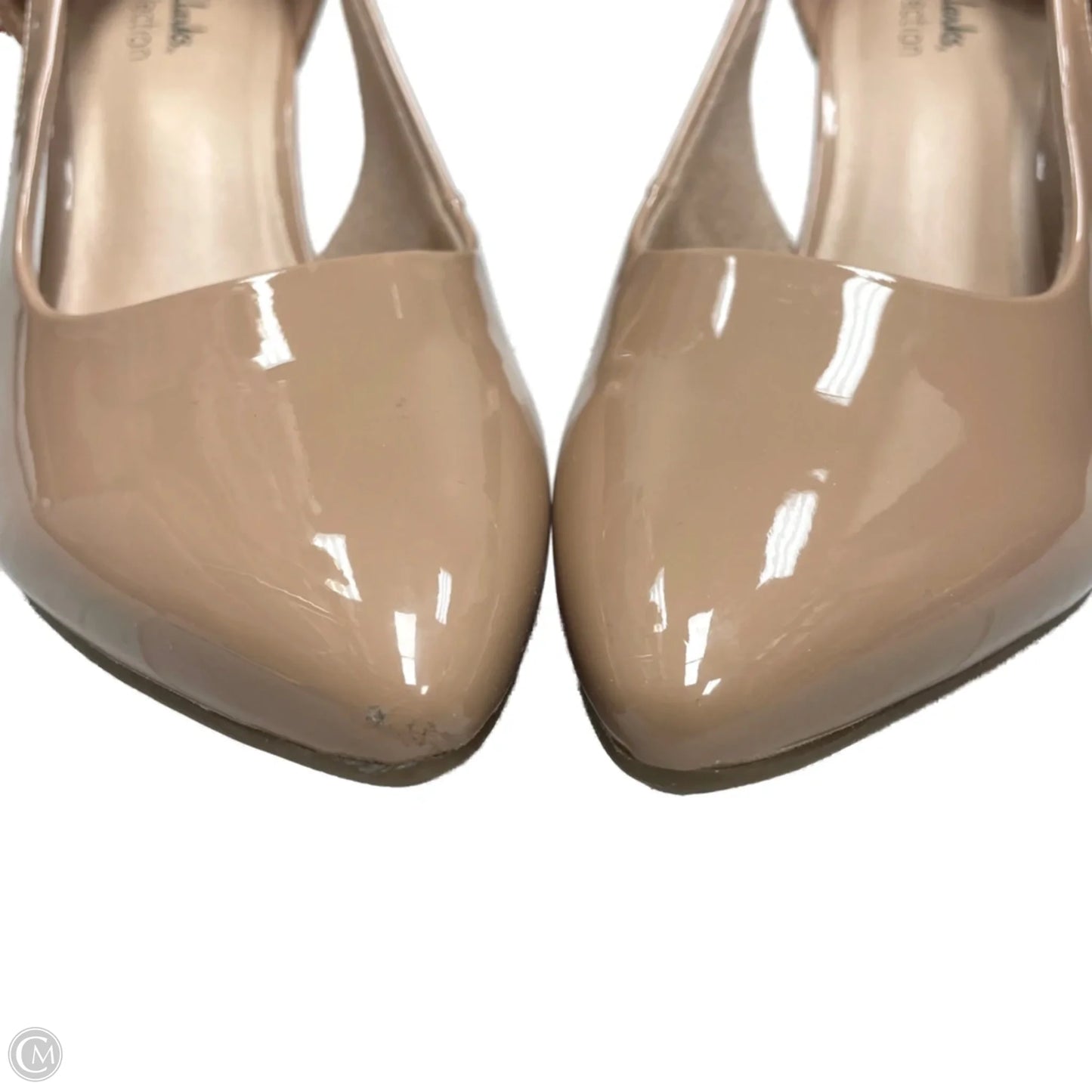 Shoes Heels Kitten By Clarks In Tan, Size: 8