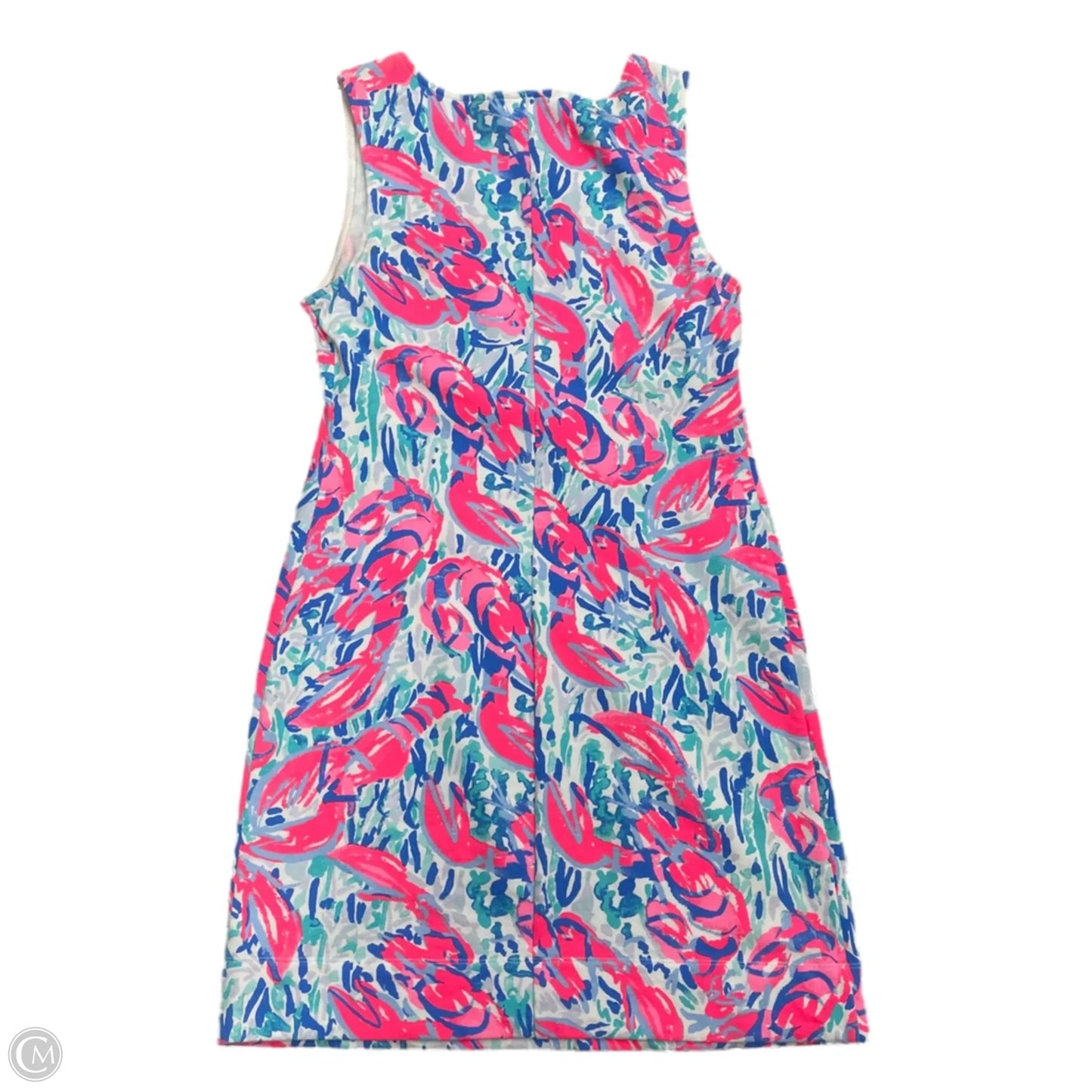 Dress Designer By Lilly Pulitzer In Blue & Pink, Size: Xs