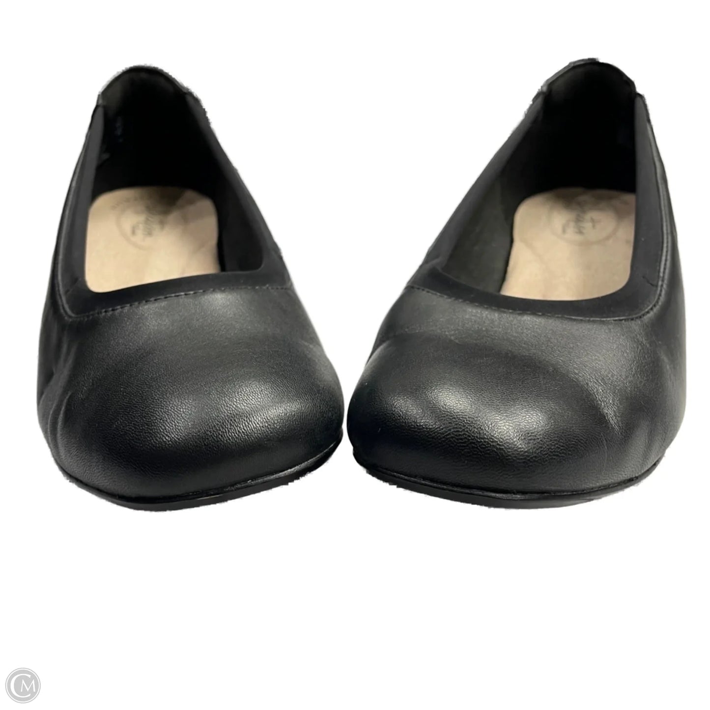 Shoes Heels Block By Clarks In Black, Size: 9