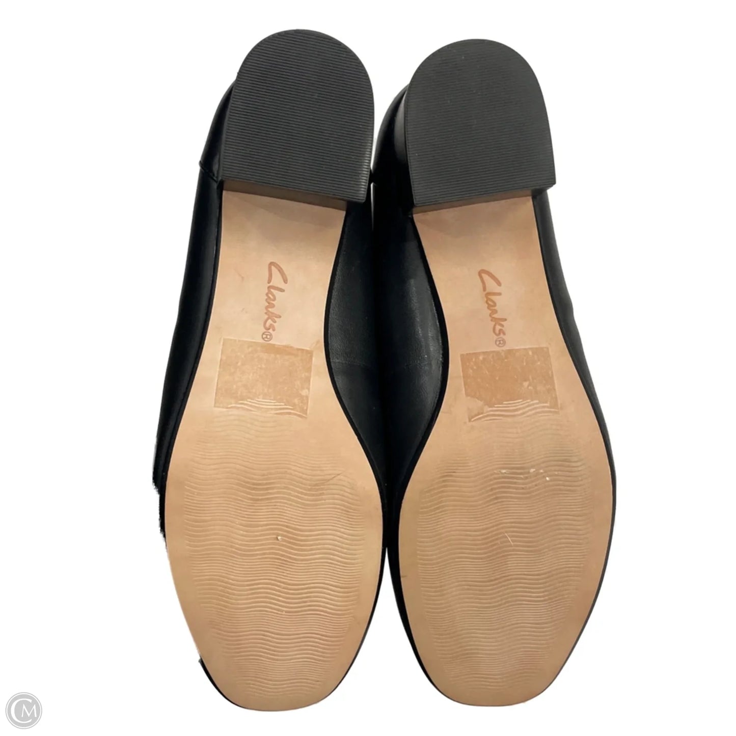 Shoes Heels Block By Clarks In Black, Size: 9