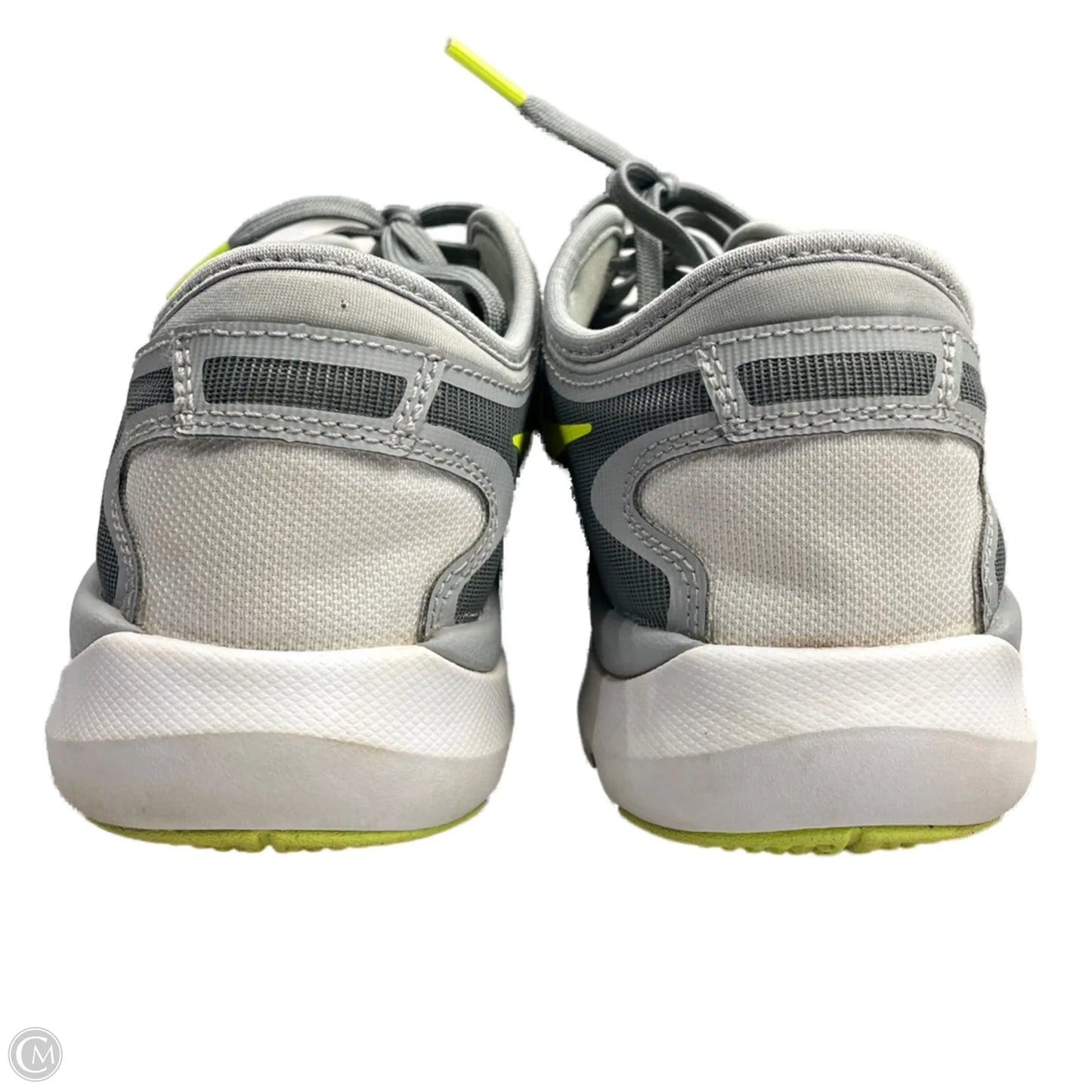 Shoes Athletic By Nike In Green & Grey, Size: 8