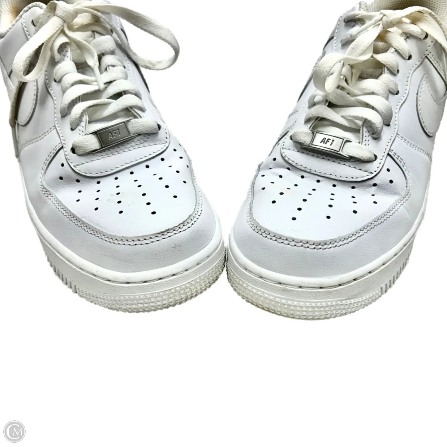 Shoes Athletic By Nike In White, Size: 9