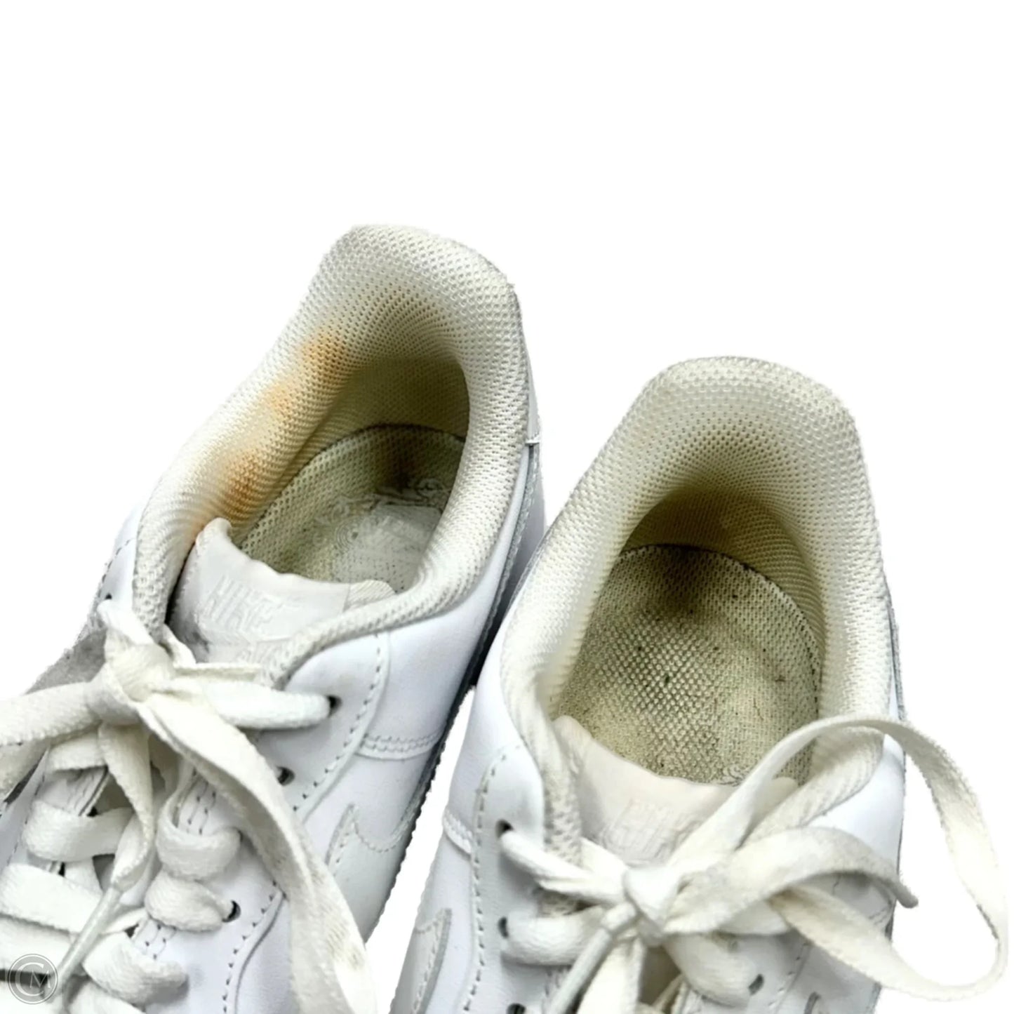 Shoes Athletic By Nike In White, Size: 9