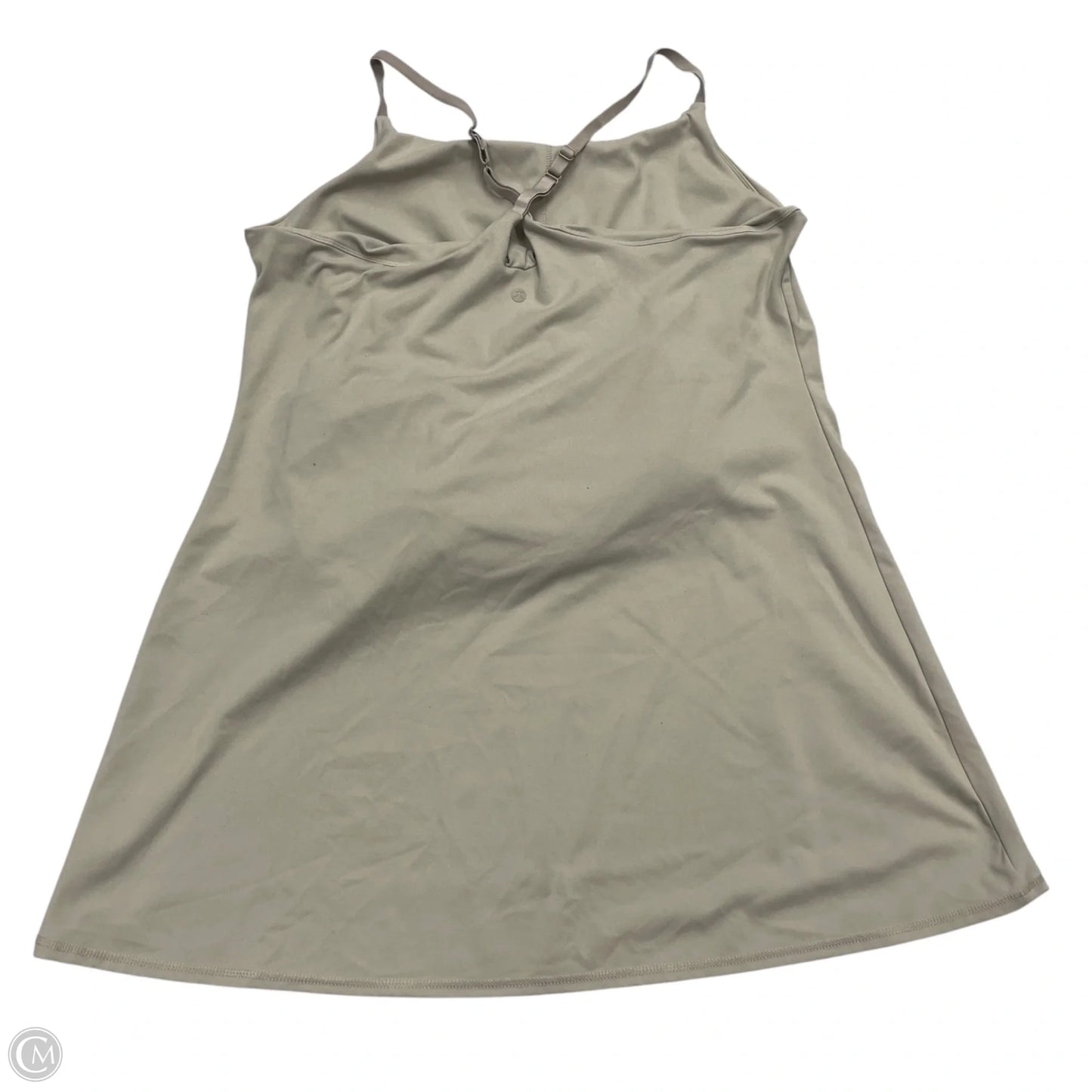 Athletic Dress By Danskin In Taupe, Size: Xl