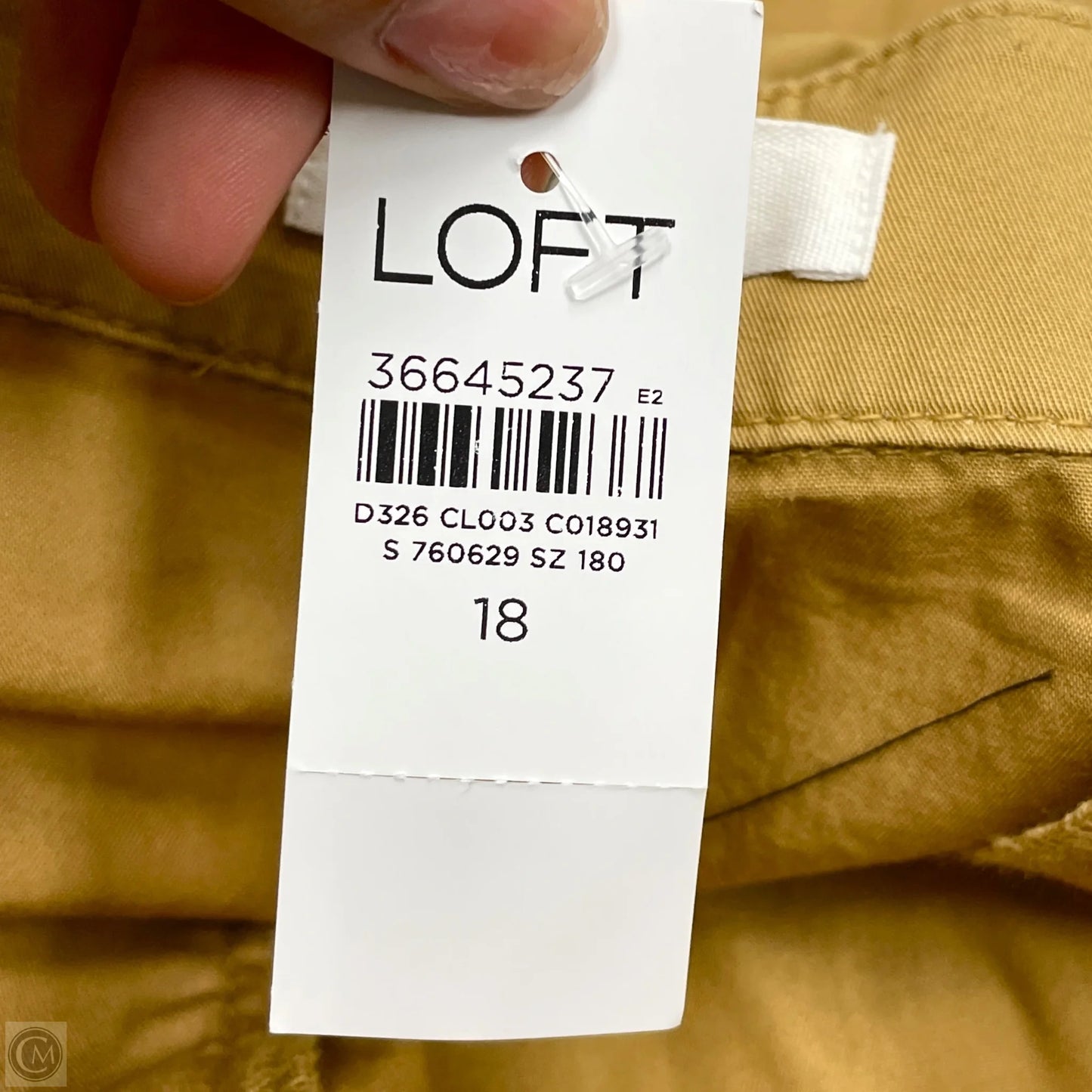 Pants Dress By Loft In Yellow, Size: 18