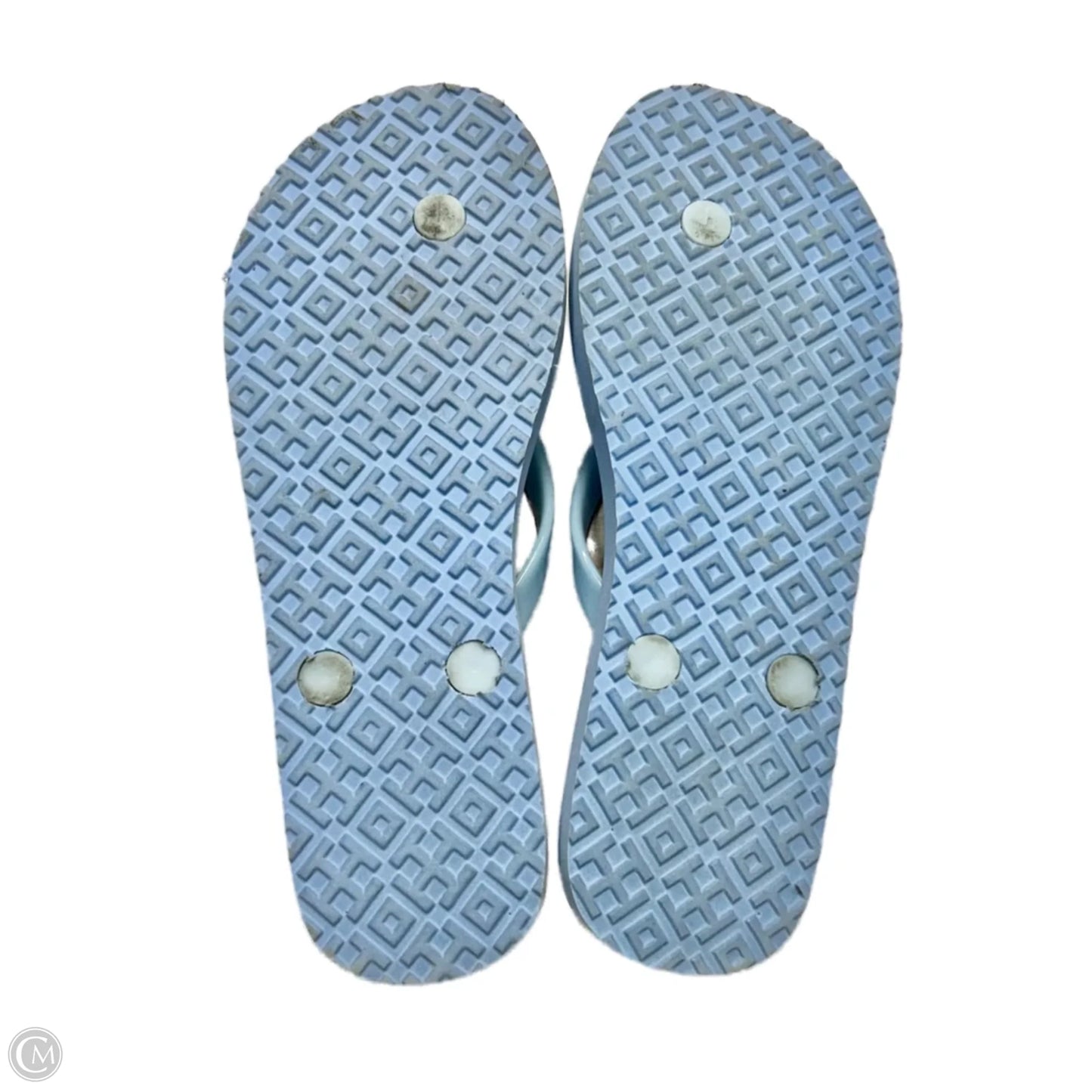 Sandals Designer By Tory Burch In Blue, Size: 5