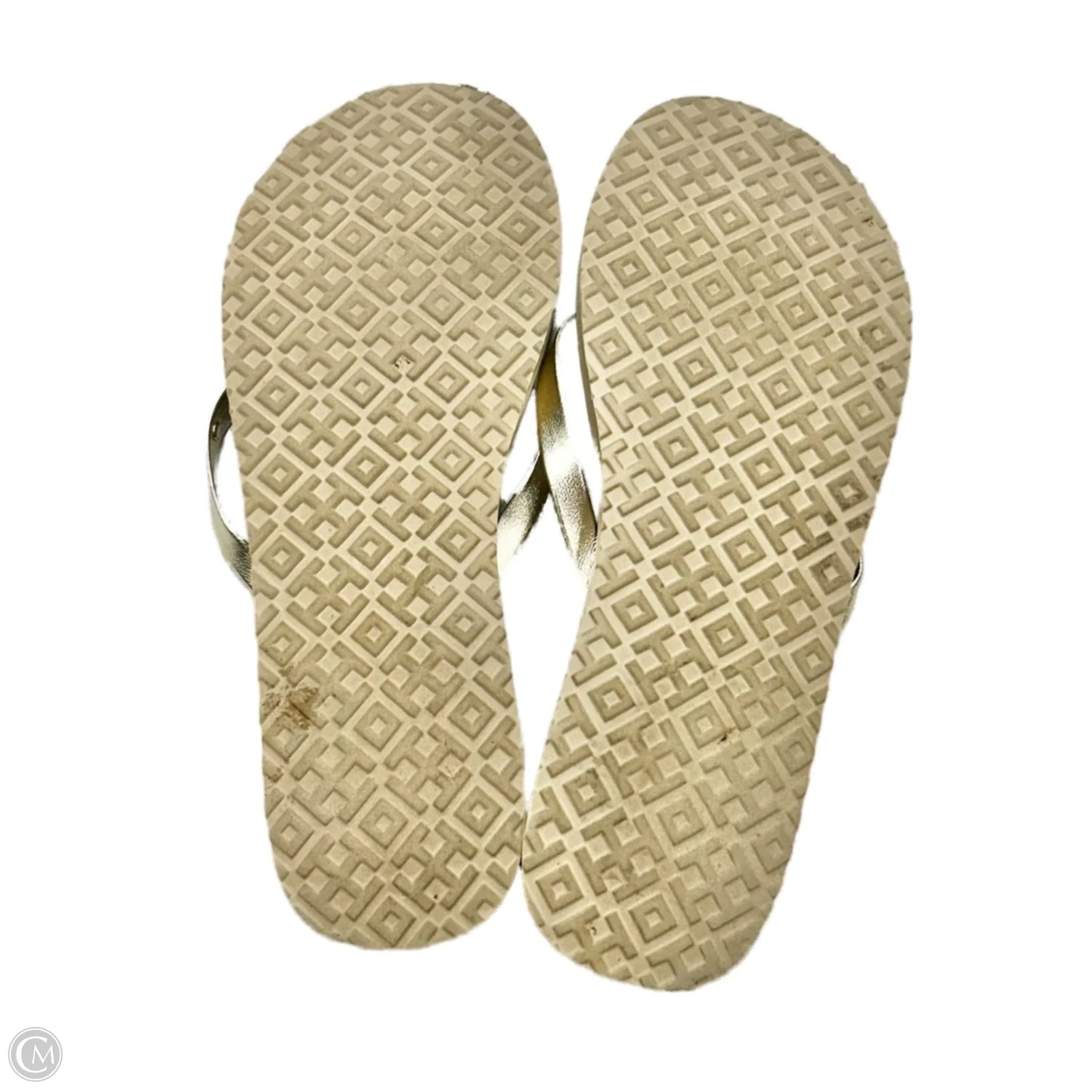 Sandals Designer By Tory Burch In Gold, Size: 6