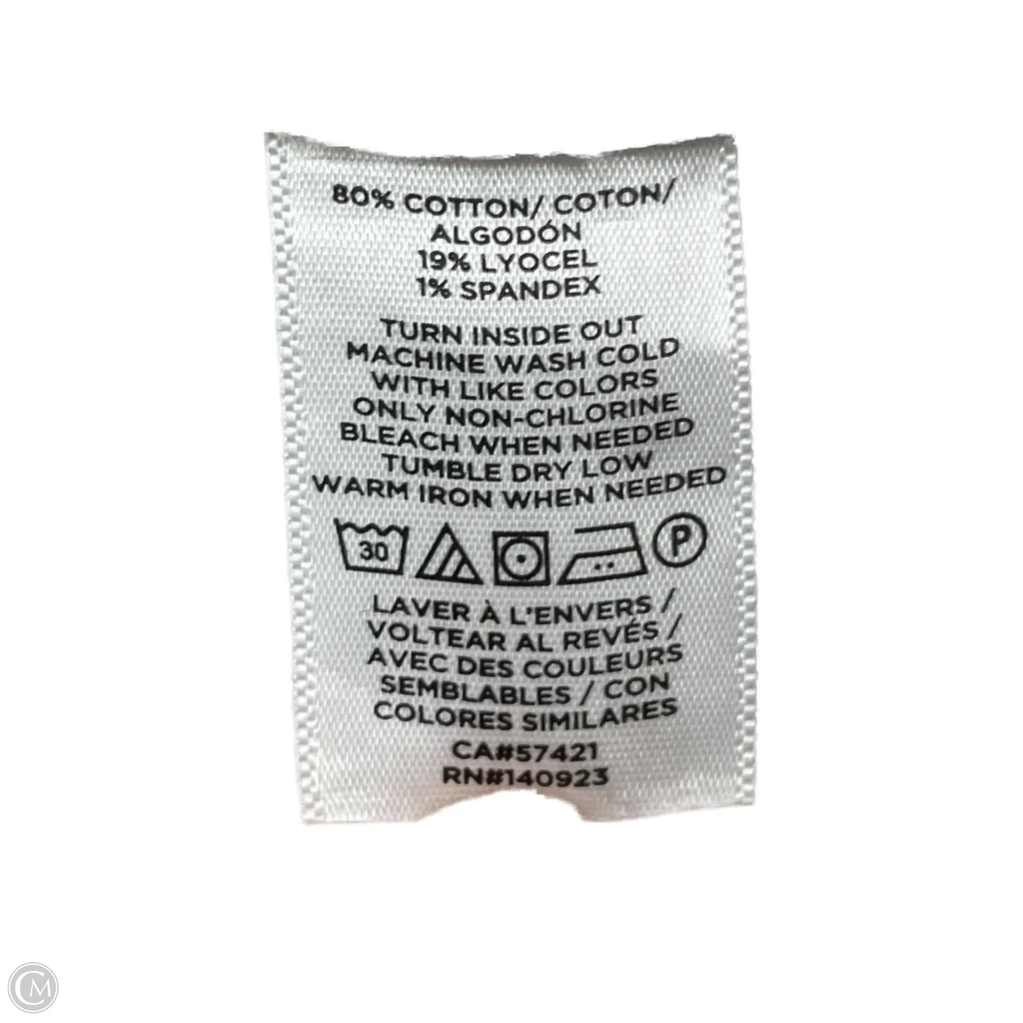 Jeans Wide Leg By Loft In Cream Denim, Size: 0