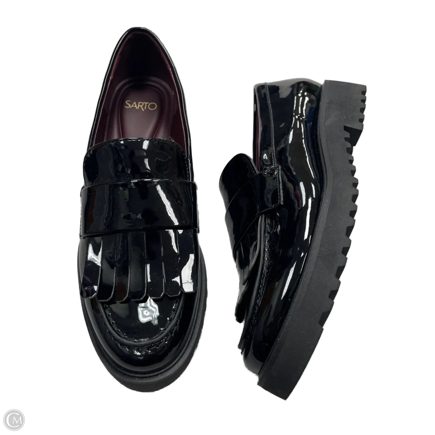 Shoes Flats By Franco Sarto In Black, Size: 6.5