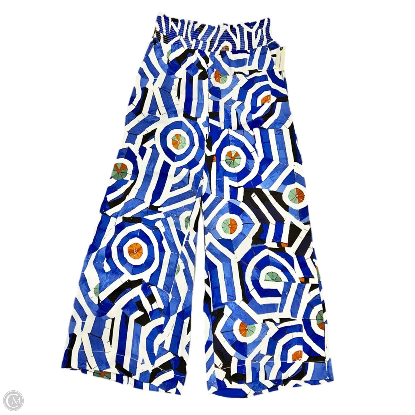 Pants Wide Leg By Maeve In Blue & Orange, Size: Xs