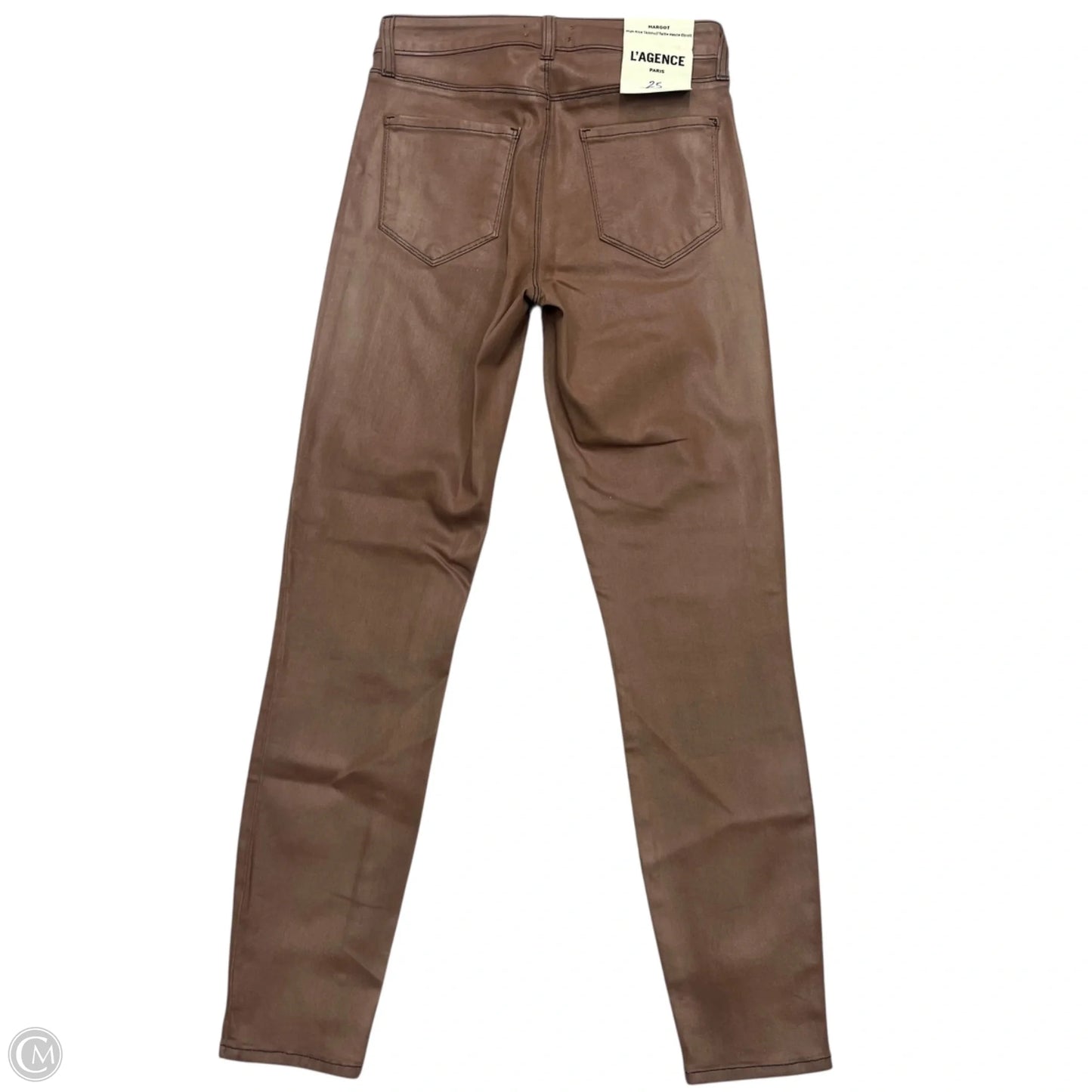 Jeans Skinny By L Agence In Brown, Size: 0