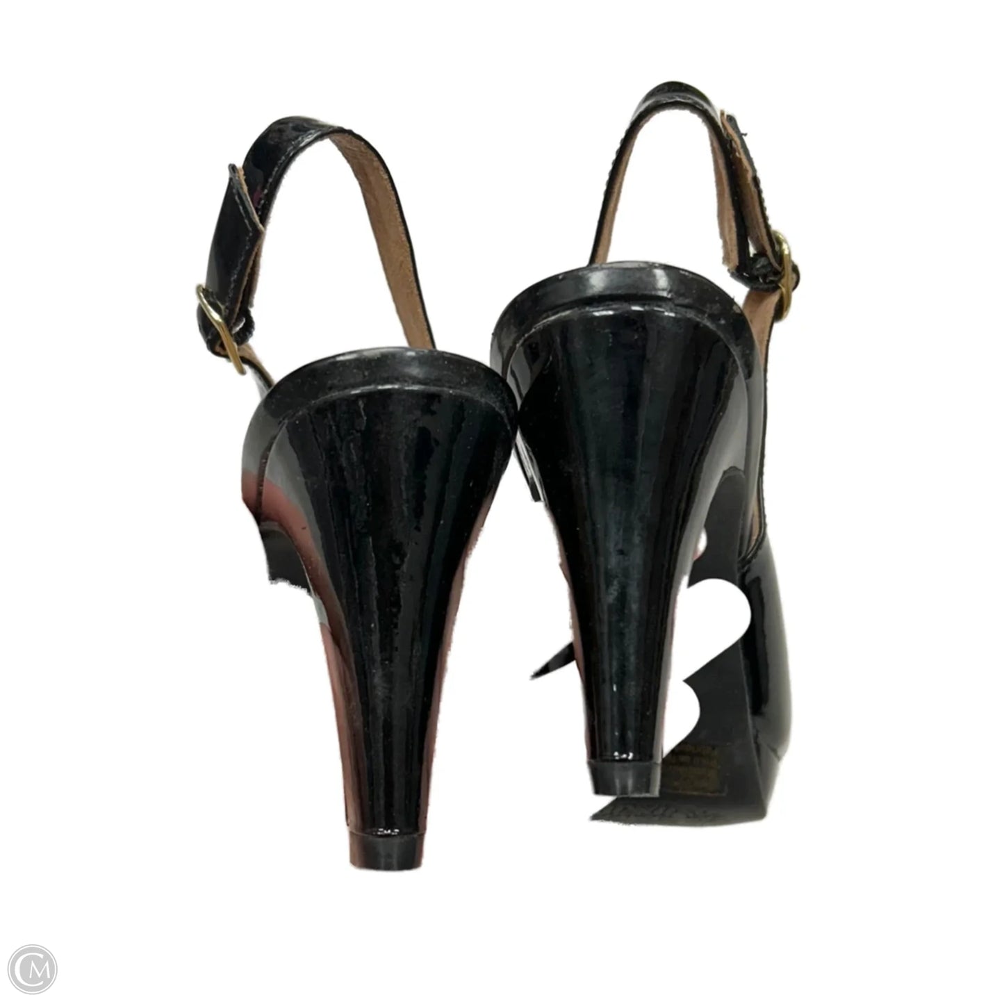 Shoes Heels Kitten By Clarks In Black, Size: 7.5
