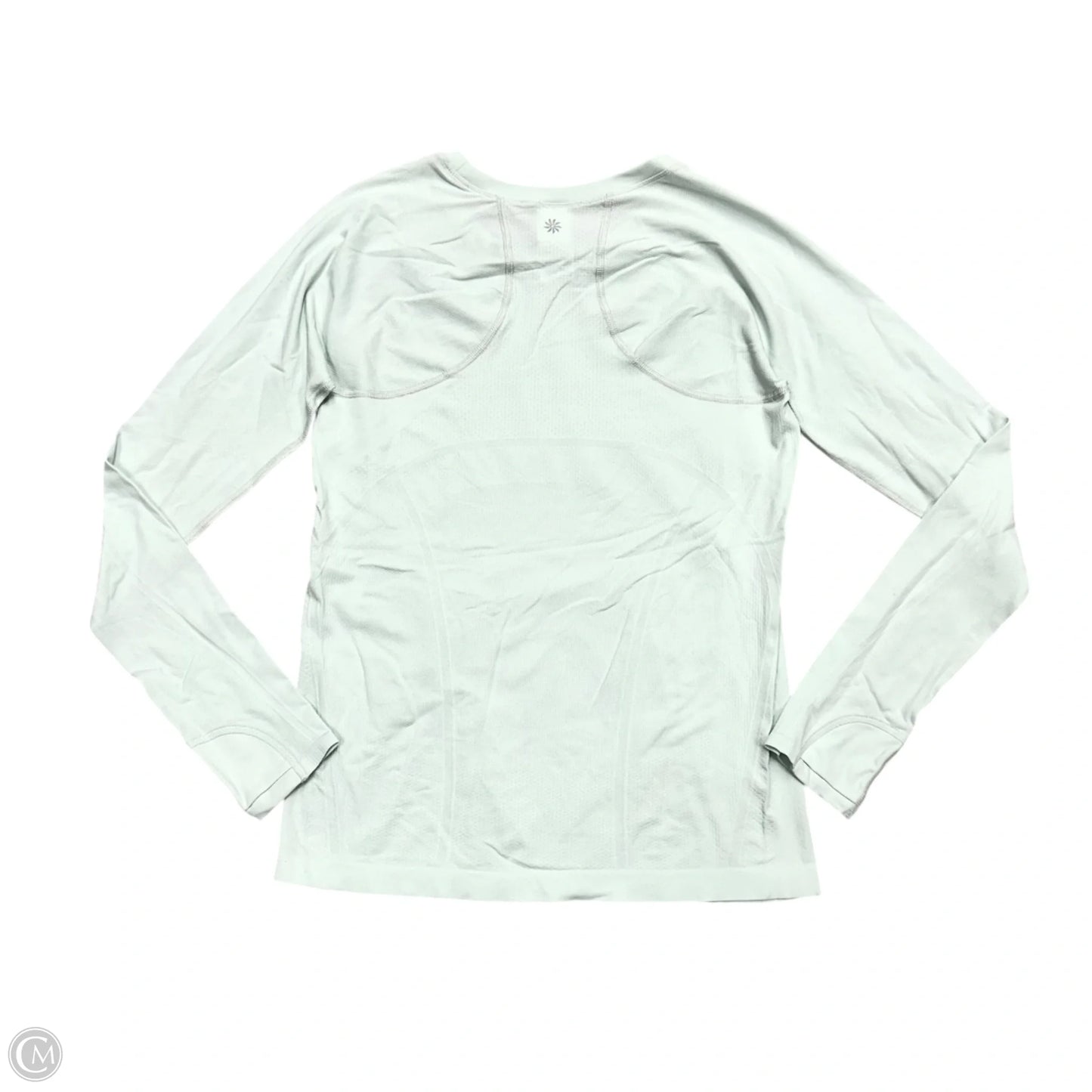 Athletic Top Long Sleeve Crewneck By Athleta In Blue, Size: M