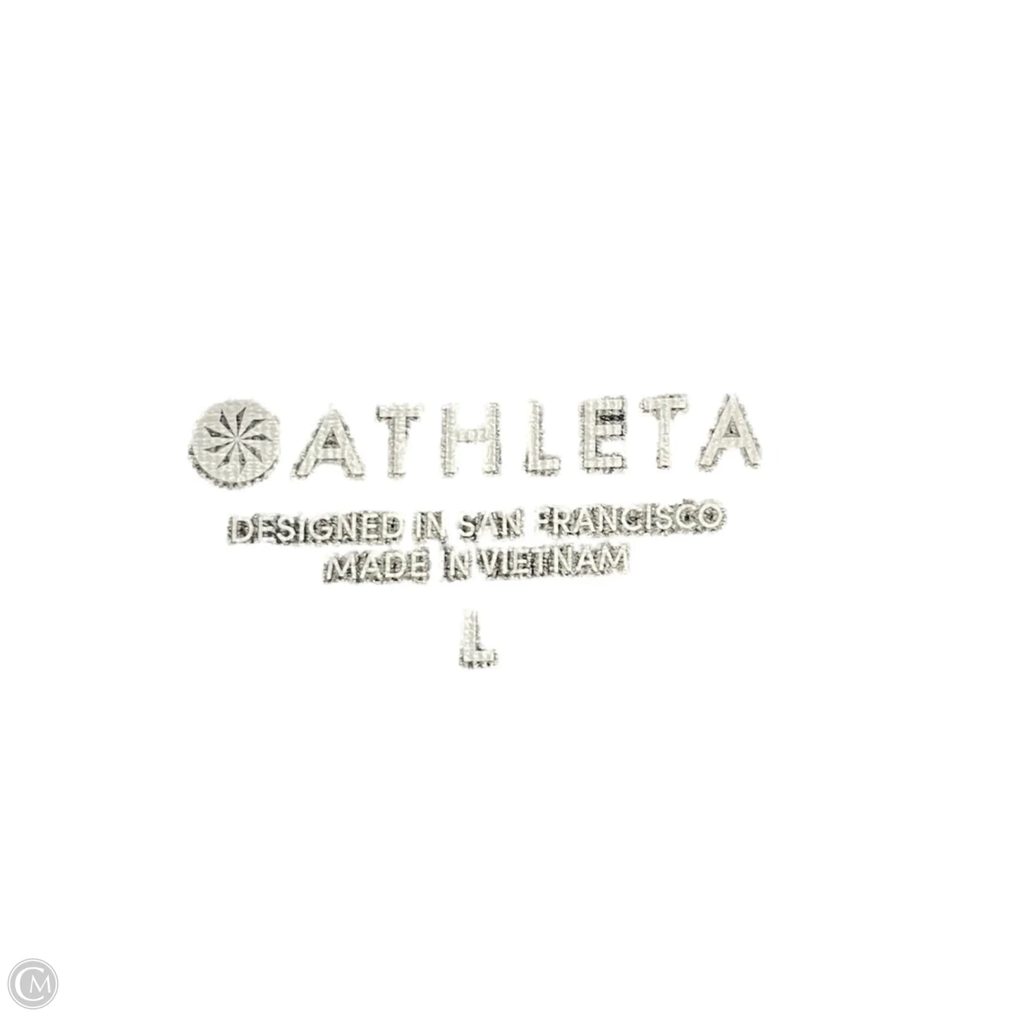 Athletic Tank Top By Athleta In Black, Size: L