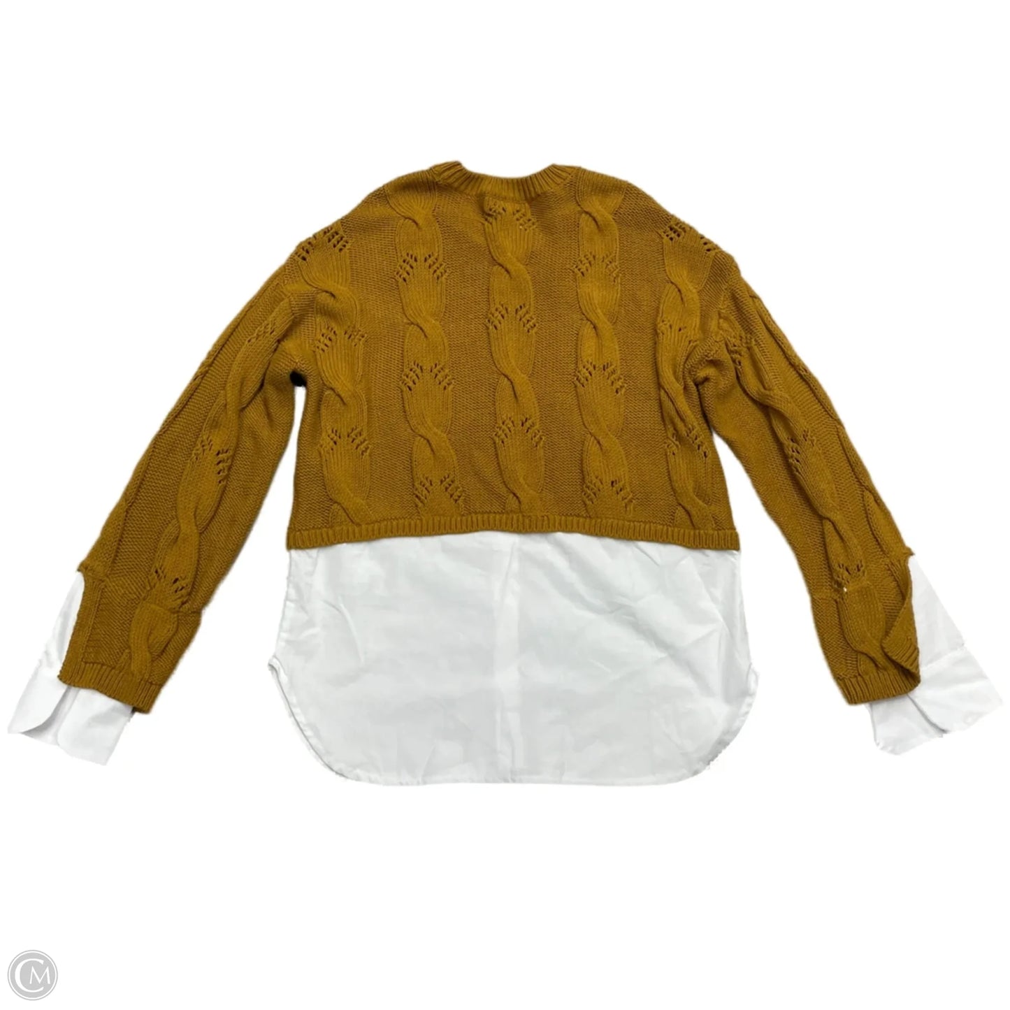 Sweater By Pilcro In Yellow, Size: S
