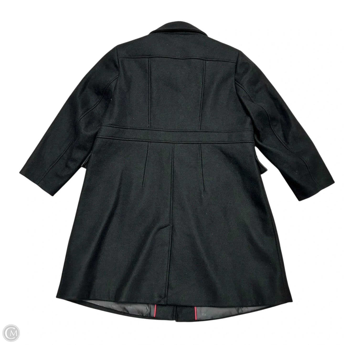 Coat Peacoat By Tommy Hilfiger In Black, Size: 2x