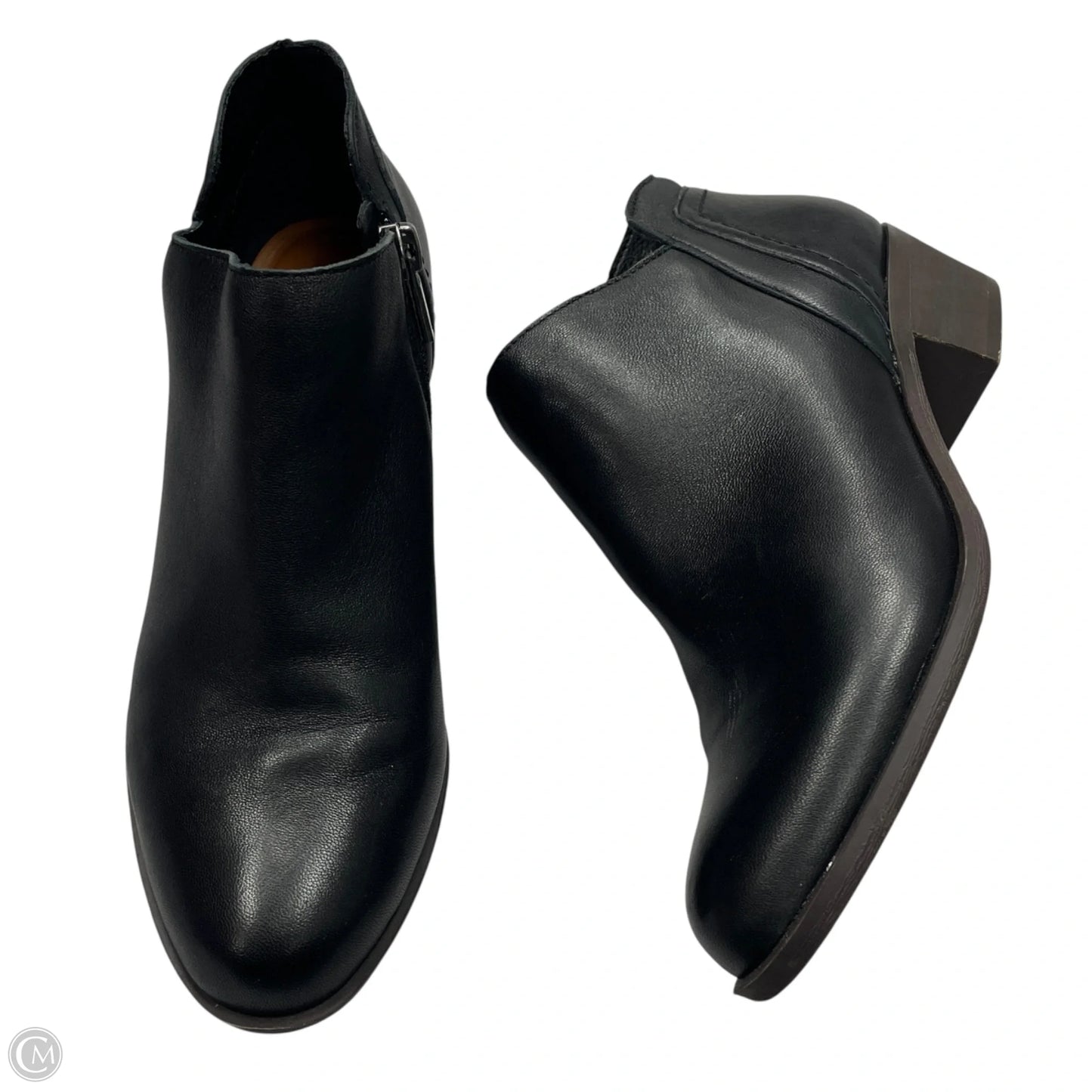 Boots Ankle Heels By Lucky Brand In Black, Size: 5