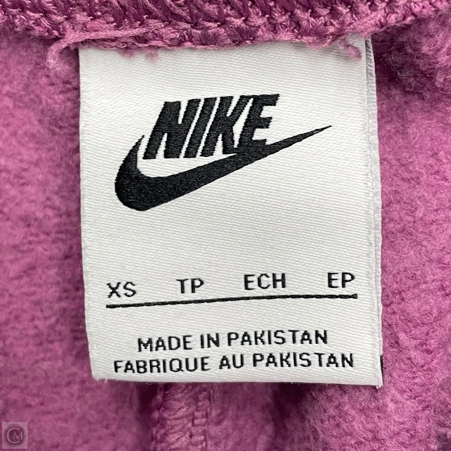 Athletic Pants By Nike Apparel In Purple, Size: Xs