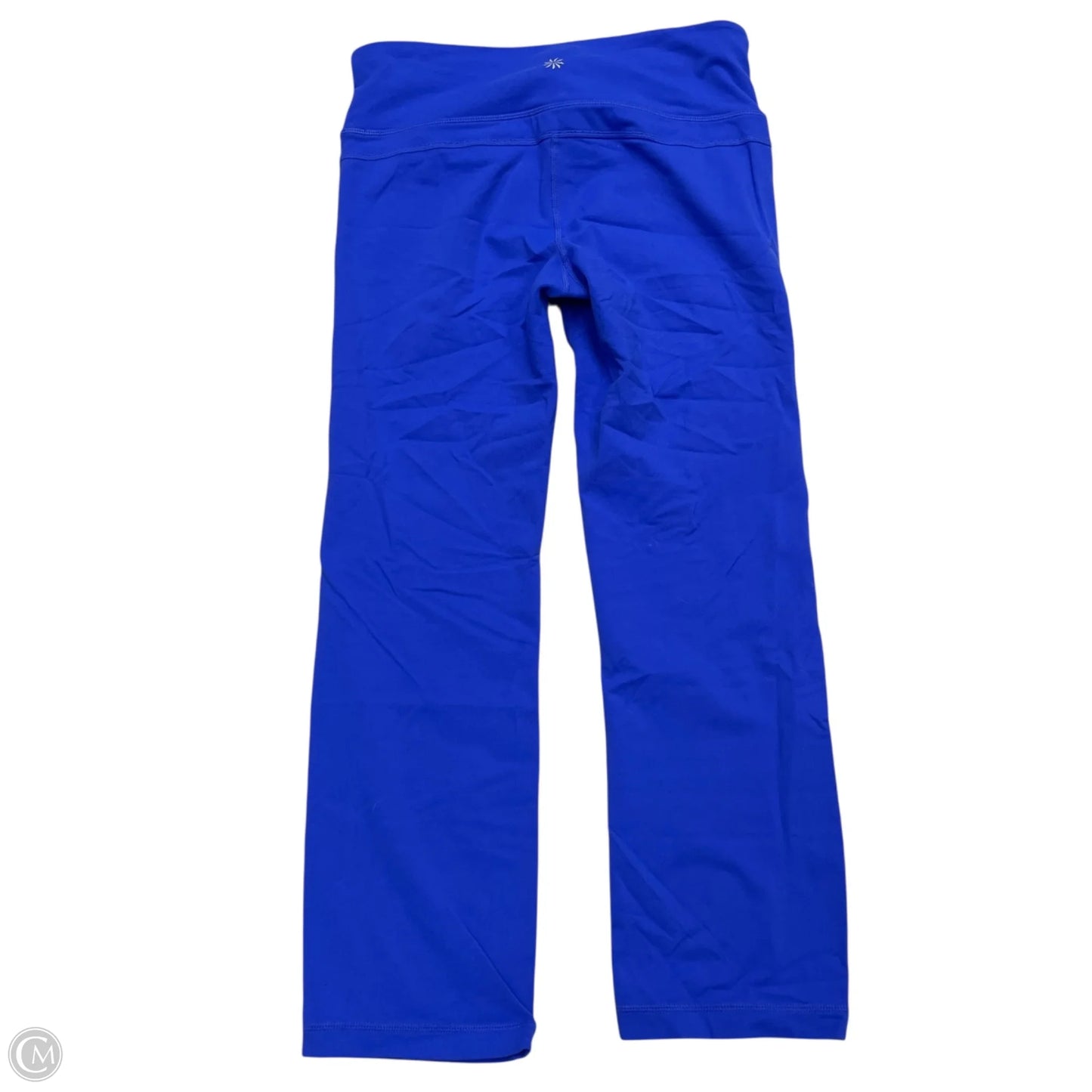 Athletic Leggings By Athleta In Blue, Size: M