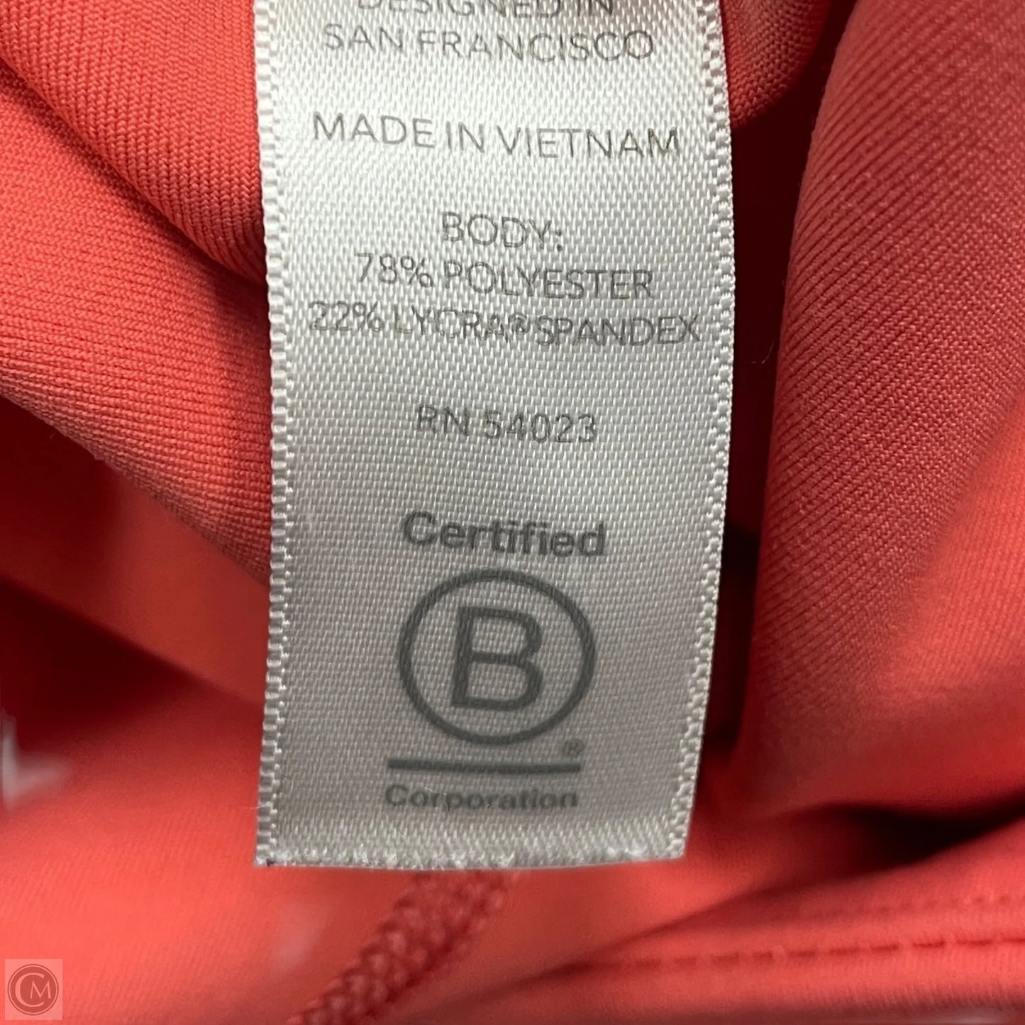 Athletic Leggings By Athleta In Peach, Size: M
