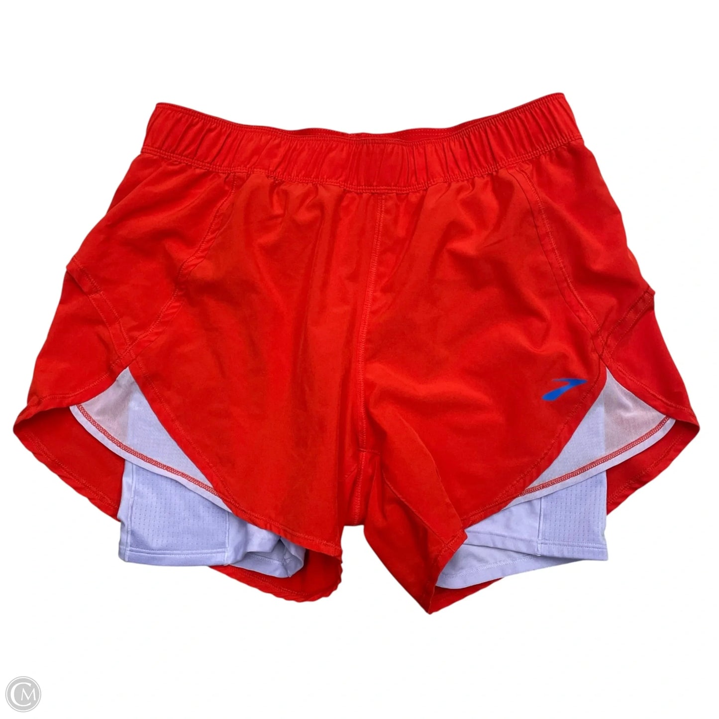 Athletic Shorts By Brooks In Purple & Red, Size: M