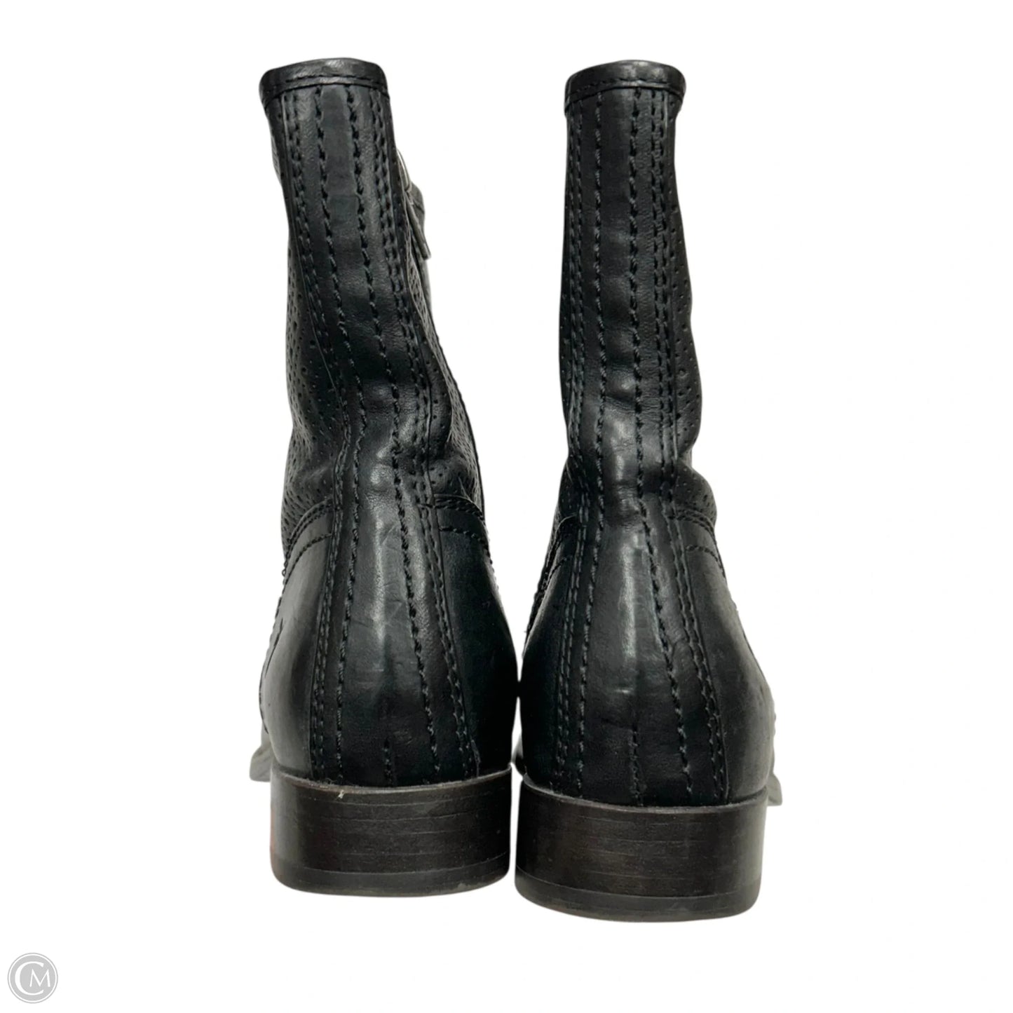 Boots Designer By Frye In Black, Size: 7