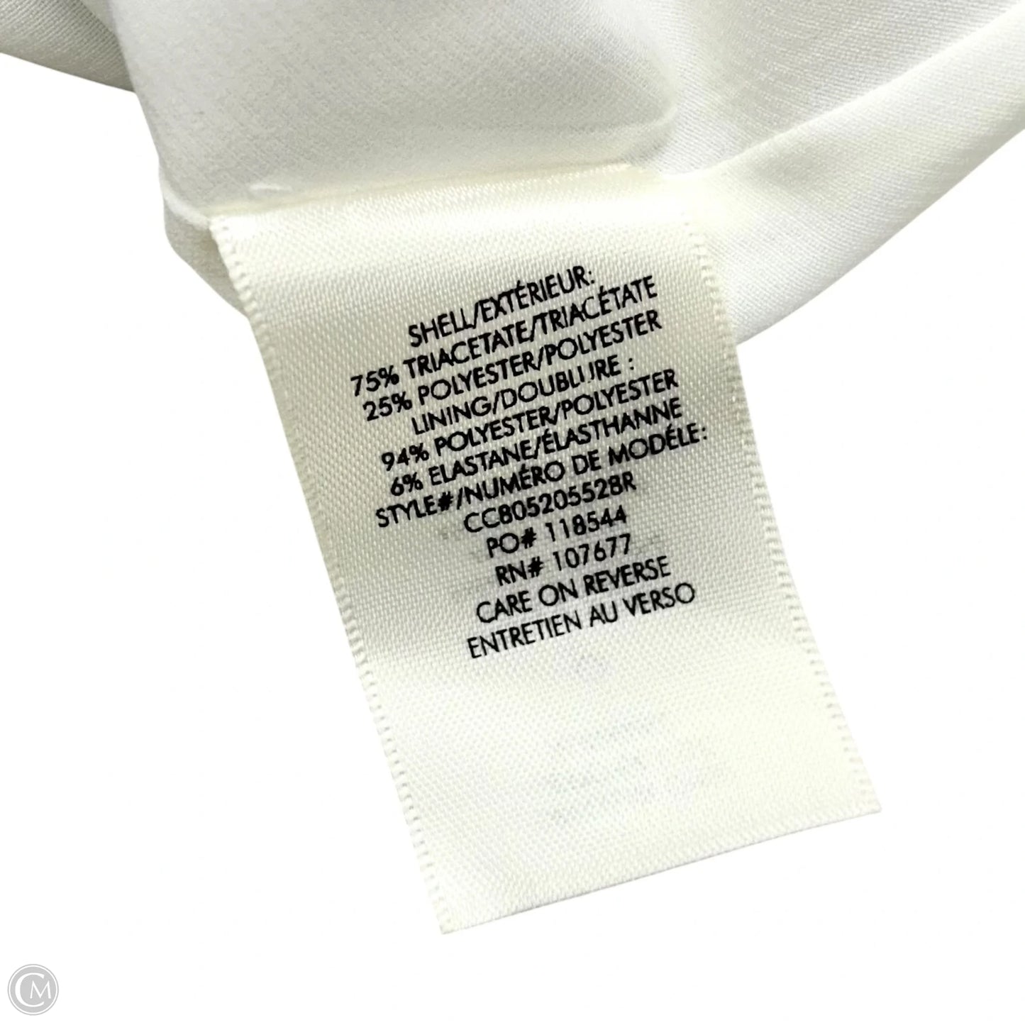 Dress Designer By Alice + Olivia In White, Size: M