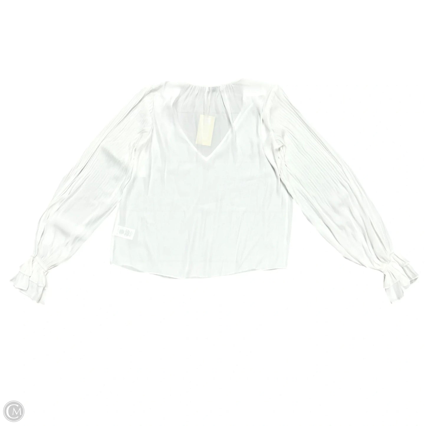 Top Long Sleeve By Ramy Brook In White, Size: S