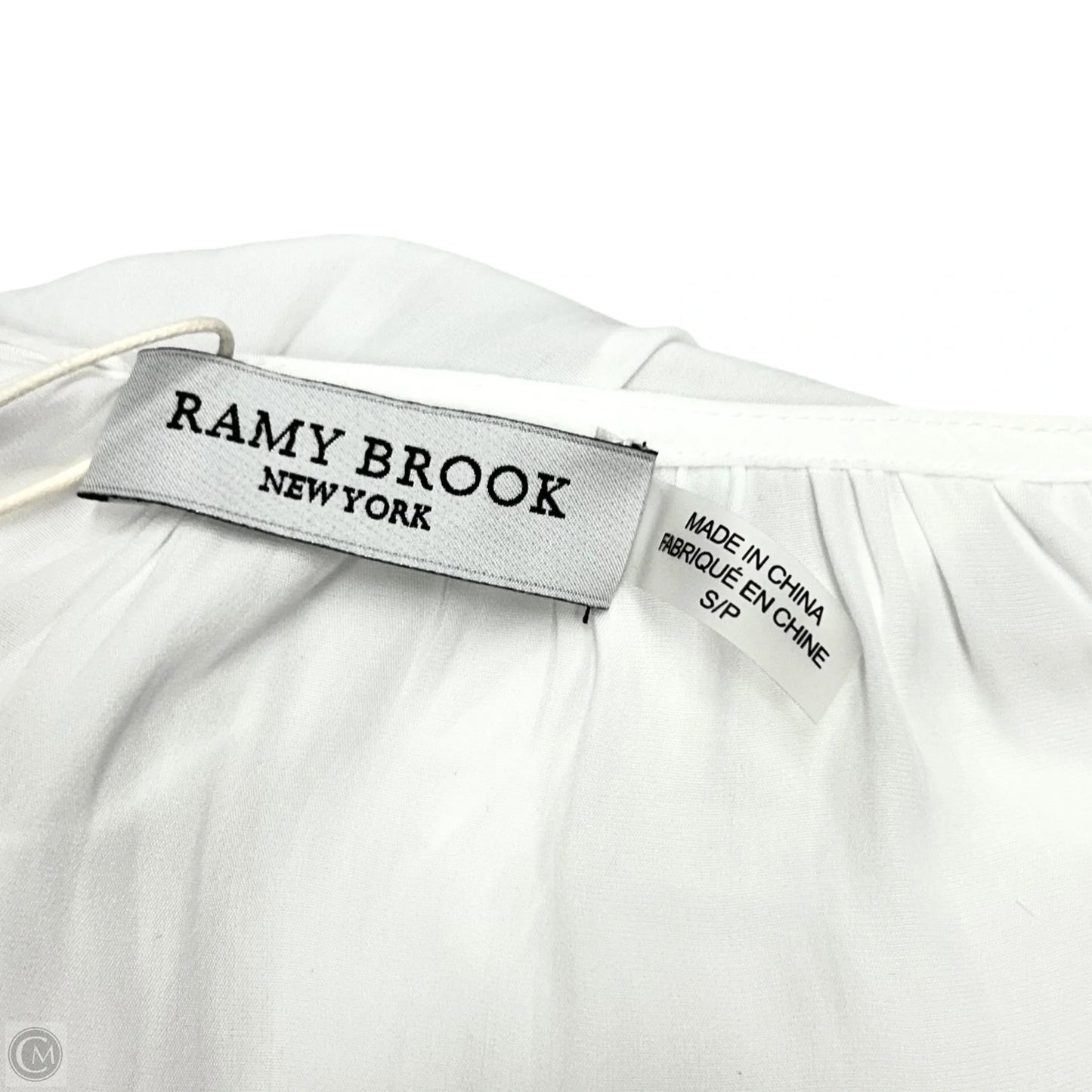 Top Long Sleeve By Ramy Brook In White, Size: S