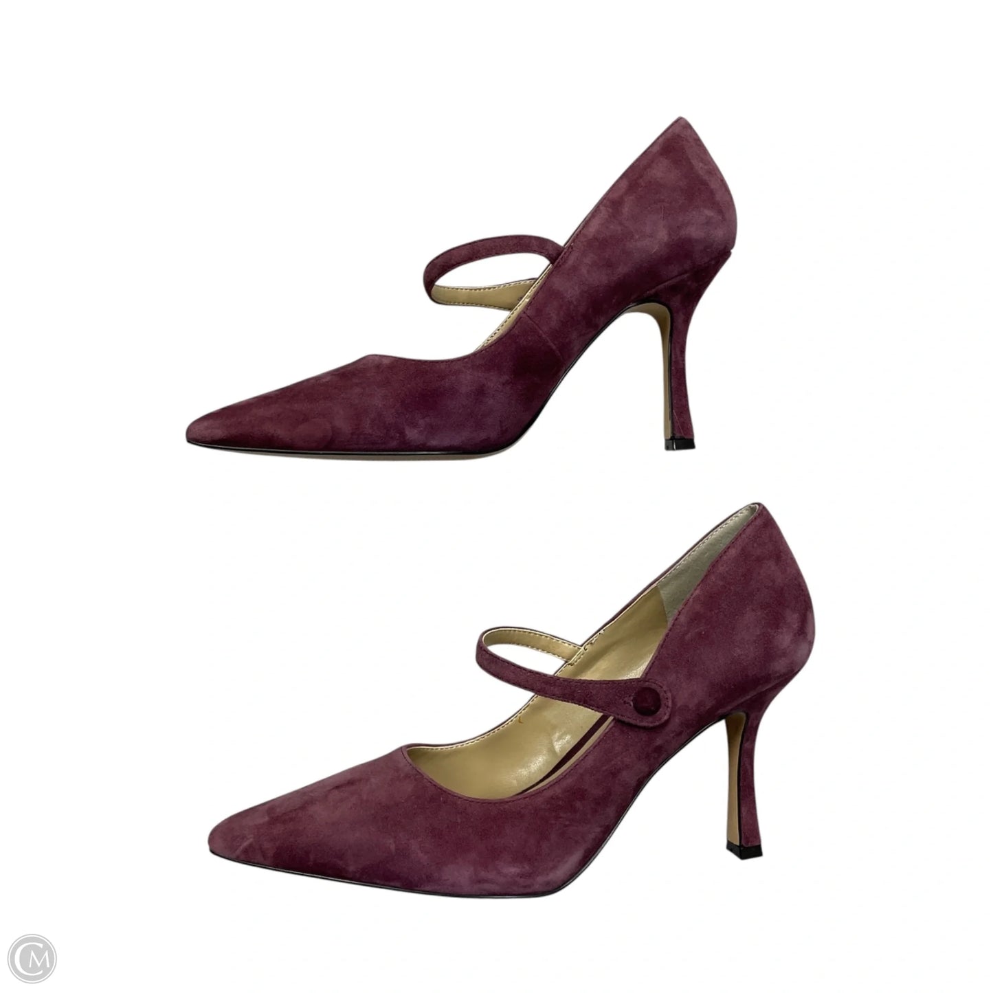 Shoes Heels Stiletto By Ann Taylor In Purple, Size: 7