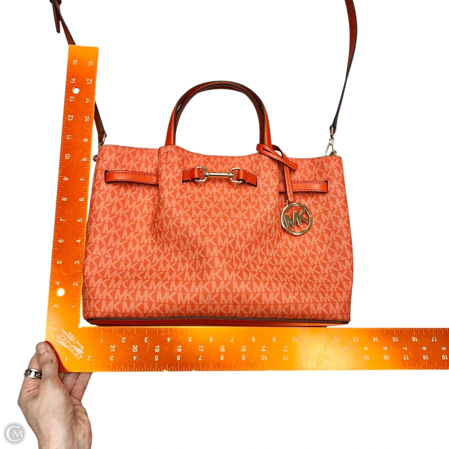 Crossbody Designer By Michael Kors, Size: Large