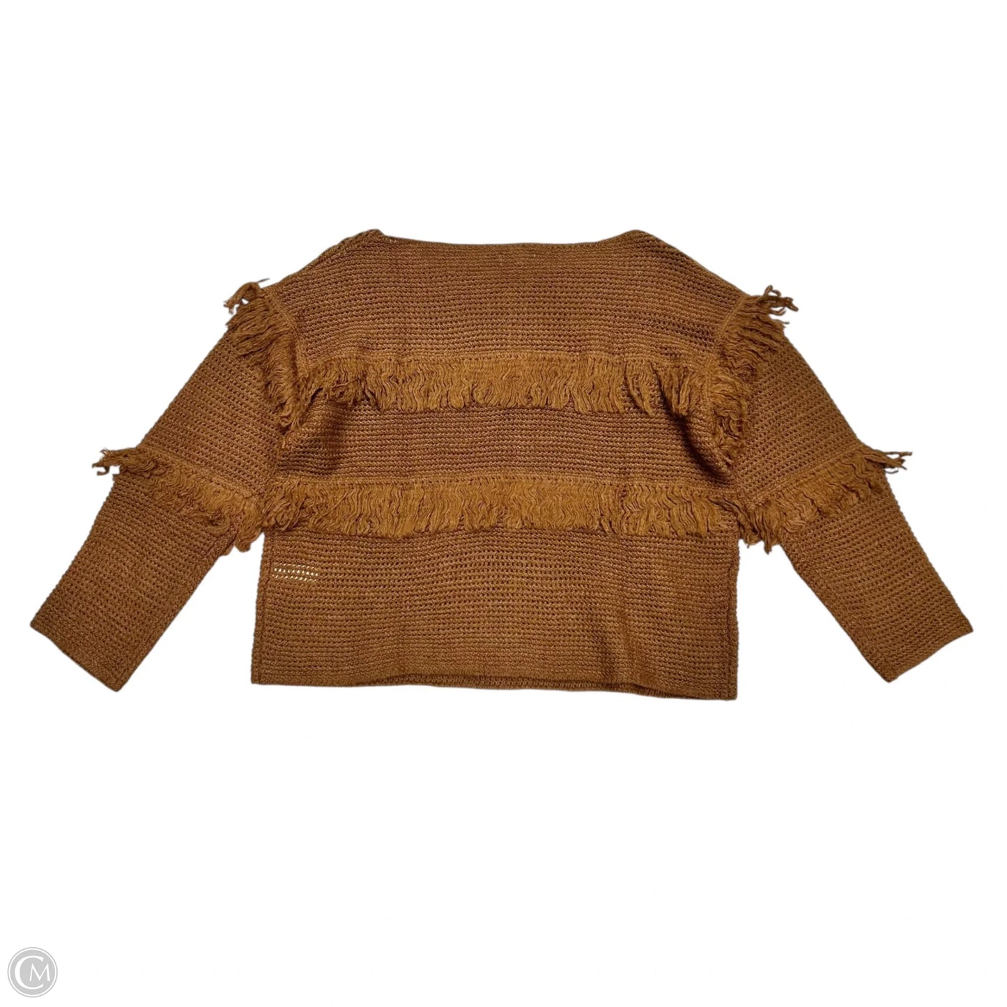 Sweater By Lucky Brand In Brown, Size: Xl