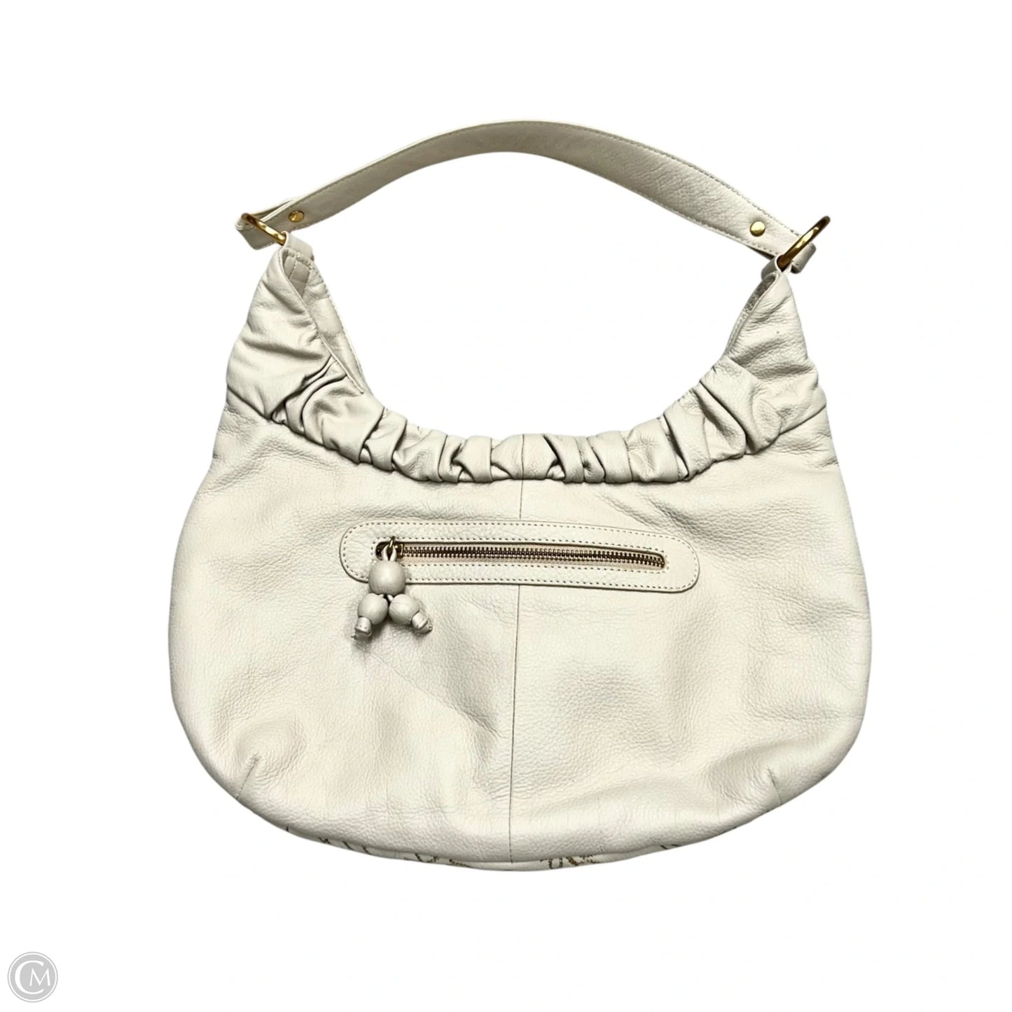 Handbag Leather By Isabella Fiore, Size: Medium