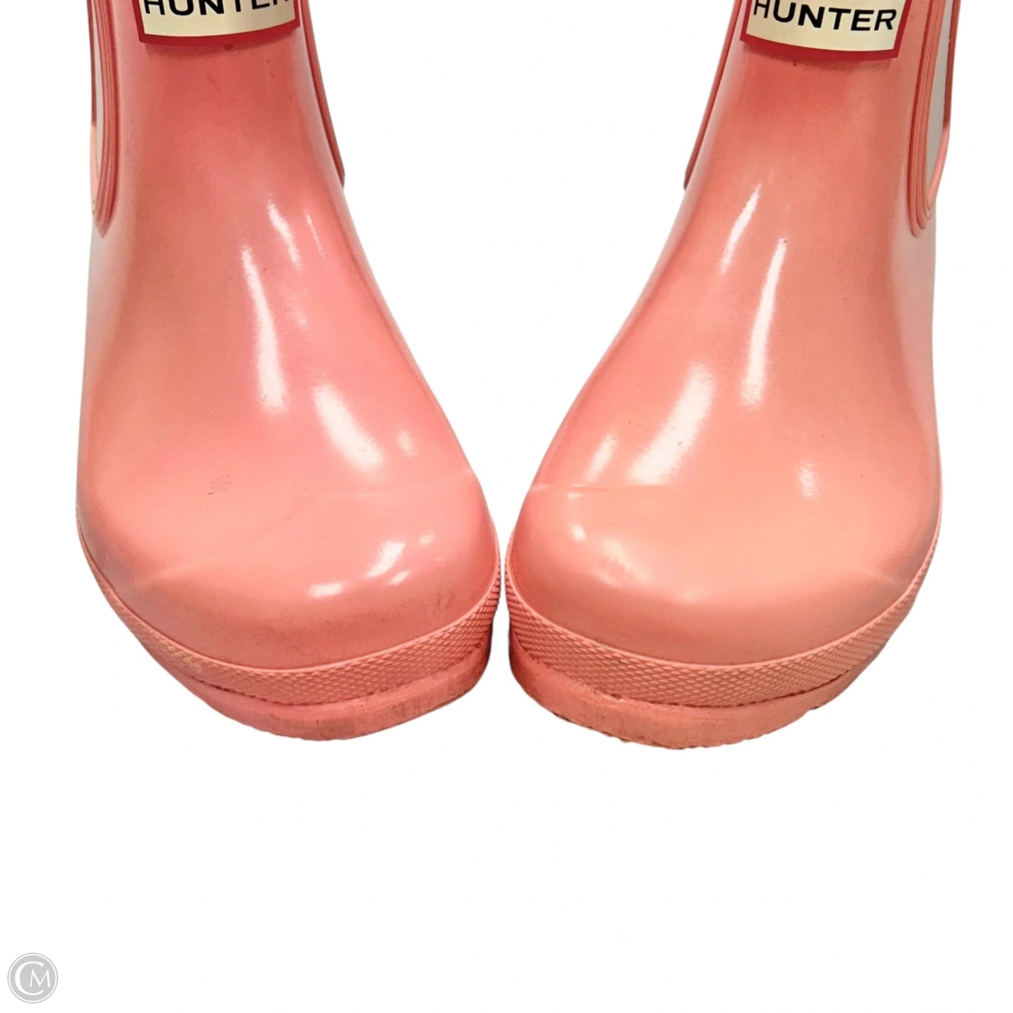Boots Rain By Hunter In Pink, Size: 7