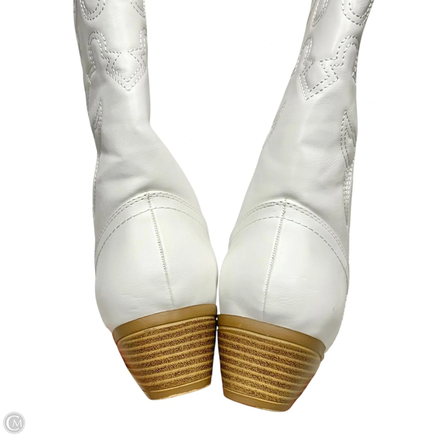 Boots Western By Dream Pairs In White, Size: 9.5