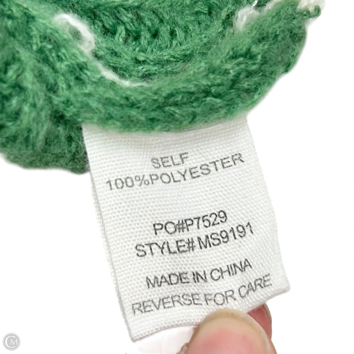 Sweater By Timing In Green & White, Size: L