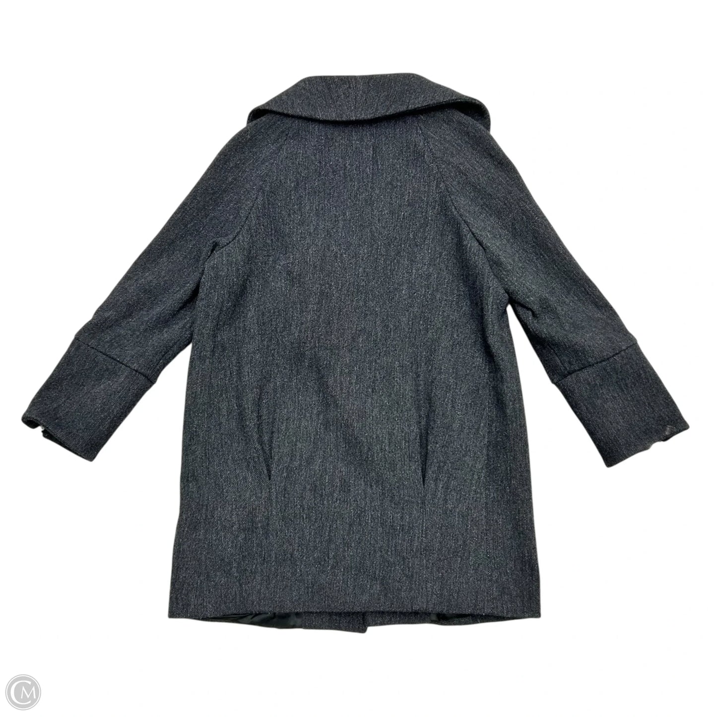 Coat Peacoat By Emporio Armani In Grey, Size: S