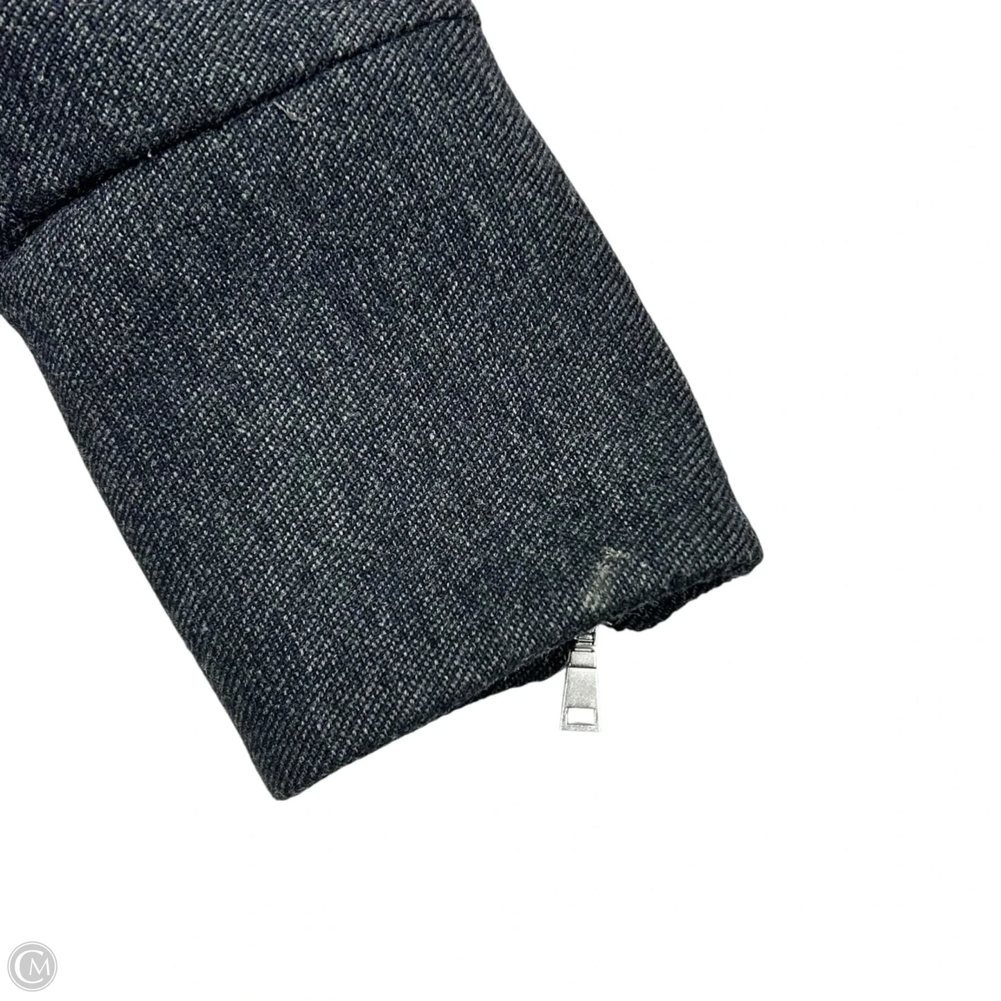 Coat Peacoat By Emporio Armani In Grey, Size: S